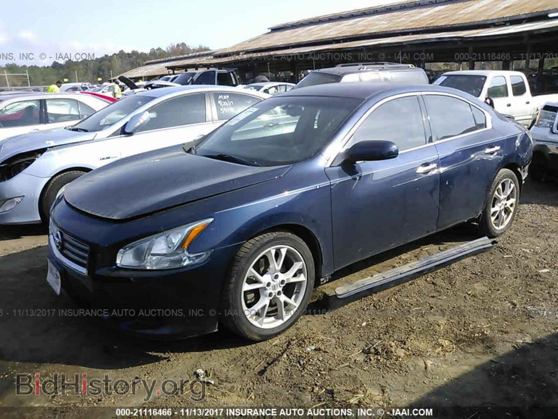 2012 Nissan Maxima - VIN: 1N4AA5AP6CC805178 - Фото 2