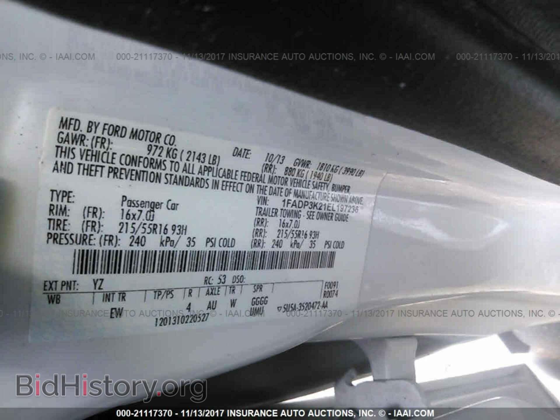 2014 Ford Focus - VIN: 1FADP3K21EL197236 - Photo 9