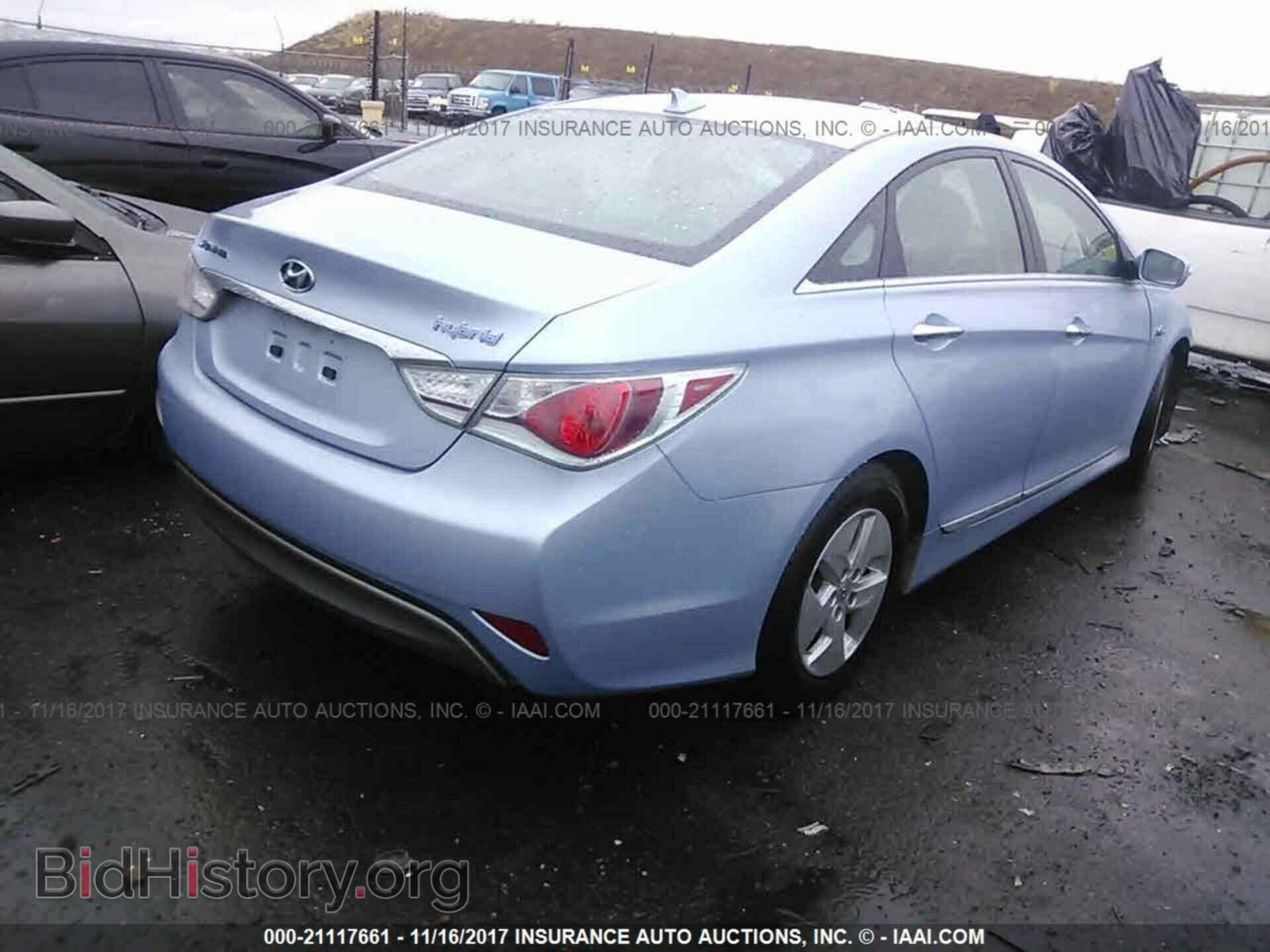 2012 Hyundai Sonata - VIN: KMHEC4A4XCA034155 - Фото 4