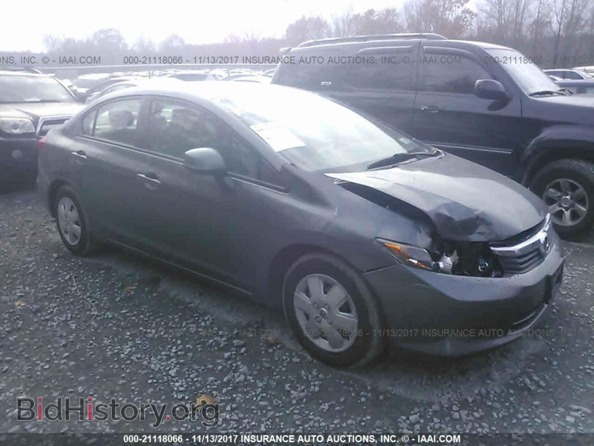 Photo 2HGFB2F54CH611296 - Honda Civic 2012