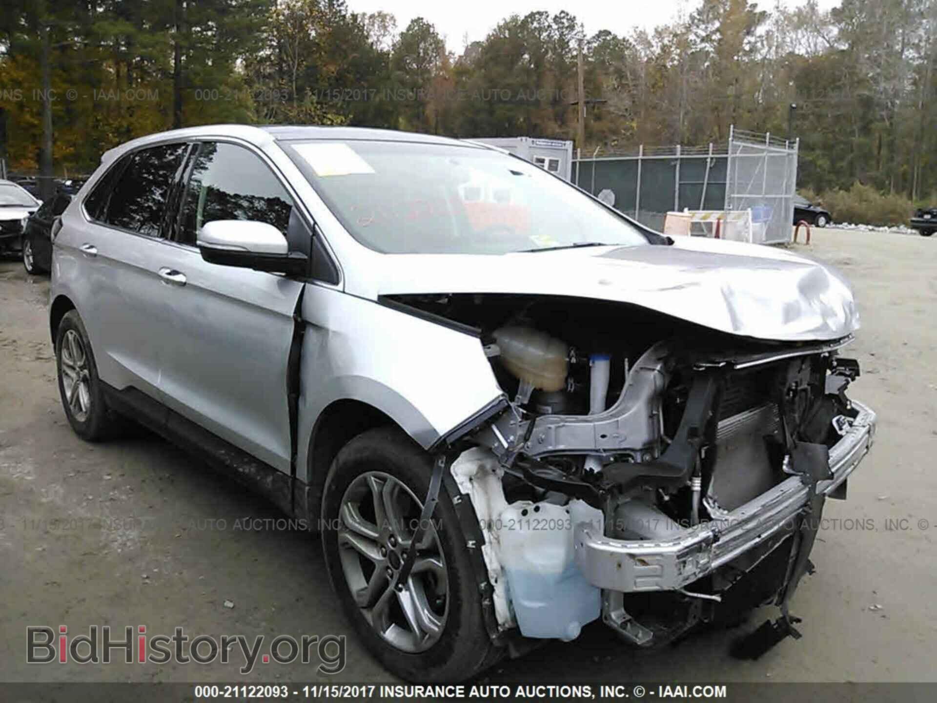 Фотография 2FMPK3K80FBB54806 - Ford Edge 2015