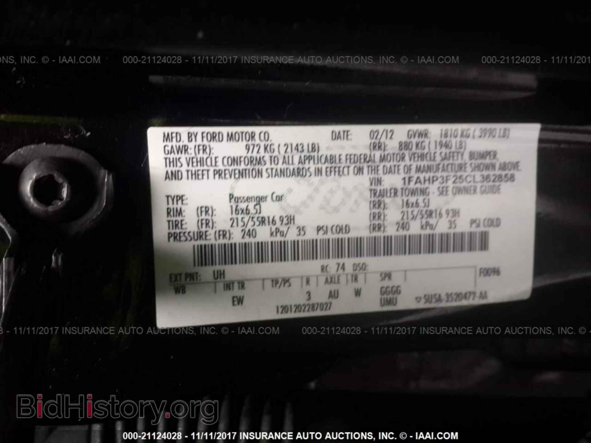 2012 Ford Focus - VIN: 1FAHP3F25CL362858 - Photo 9