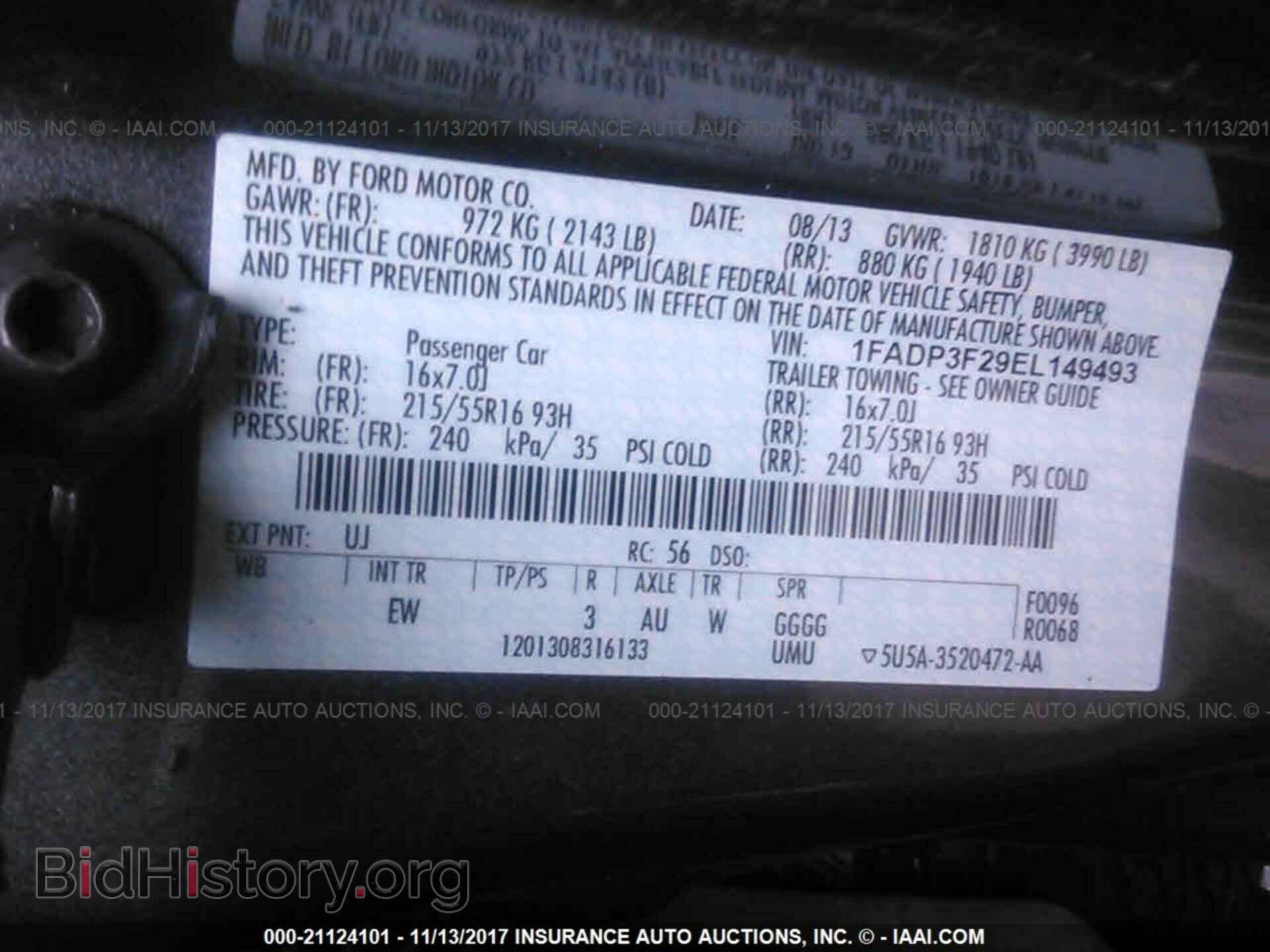 2014 Ford Focus - VIN: 1FADP3F29EL149493 - Photo 9