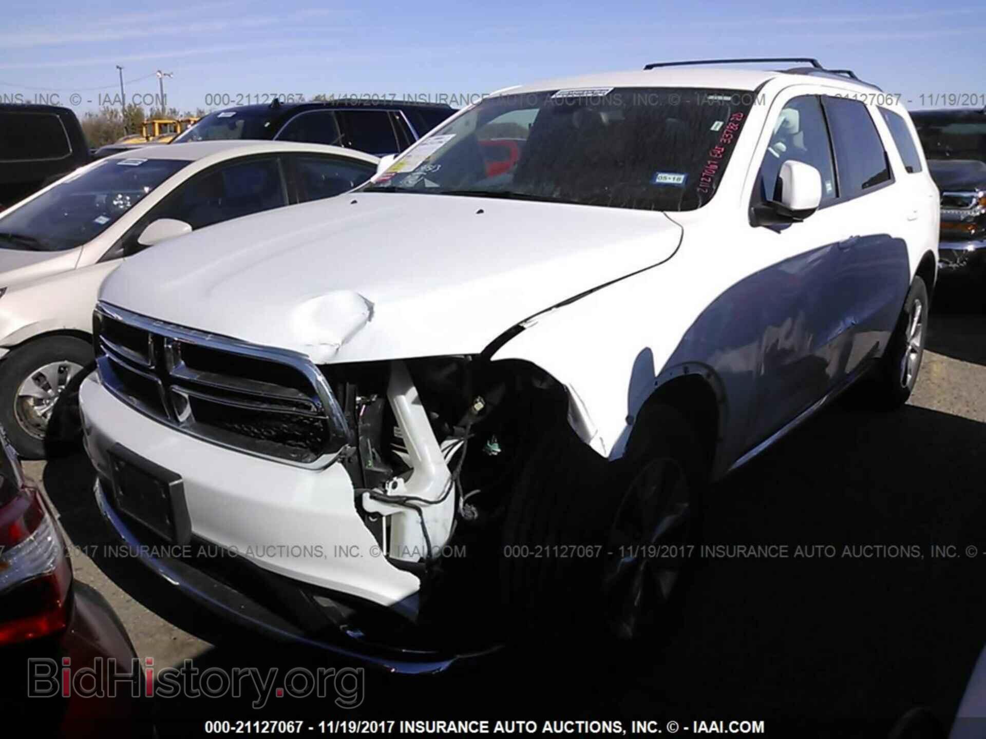 2016 Dodge Durango - VIN: 1C4RDHDG0GC459393 - Фото 2