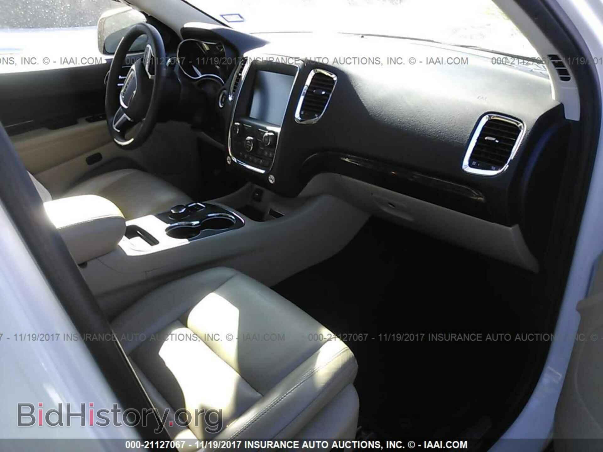 2016 Dodge Durango - VIN: 1C4RDHDG0GC459393 - Фото 5