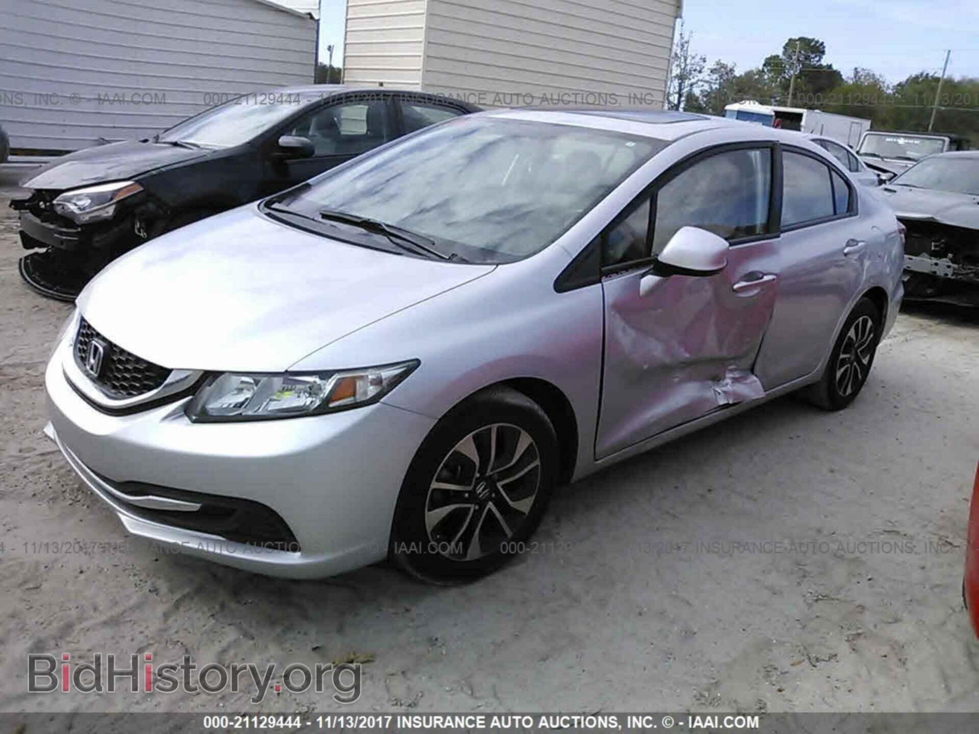 2013 Honda Civic - VIN: 19XFB2F86DE018027 - Фото 2