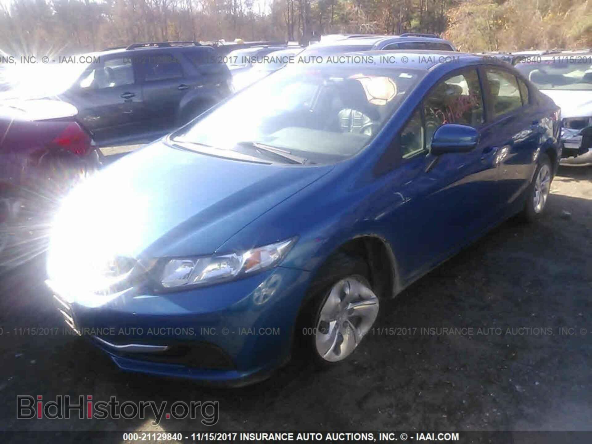2014 Honda Civic - VIN: 2HGFB2F5XEH522223 - Фото 2