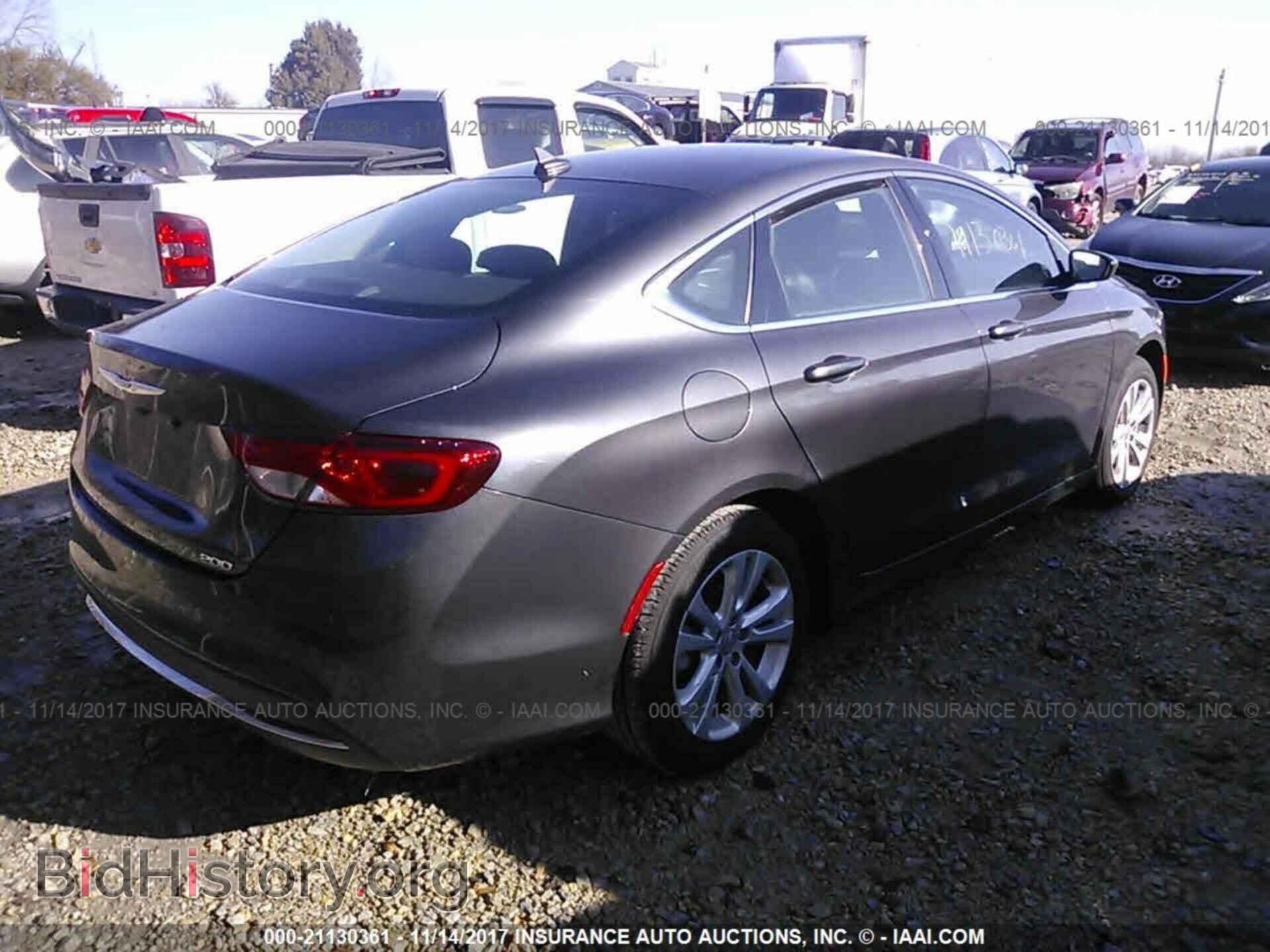 2017 Chrysler 200 - VIN: 1C3CCCAB6HN506327 - Фото 4