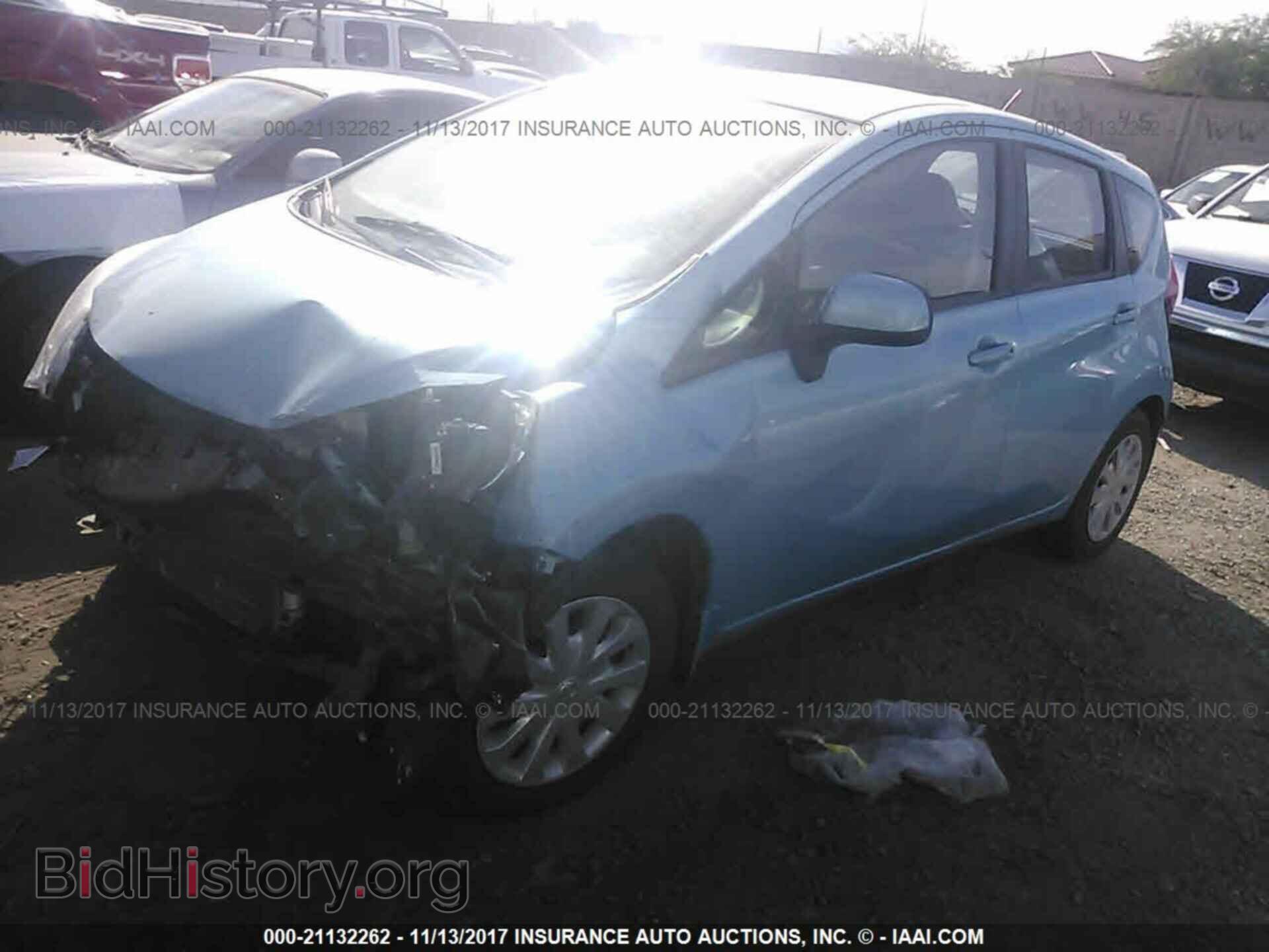 2014 Nissan Versa note - VIN: 3N1CE2CP8EL406706 - Фото 2