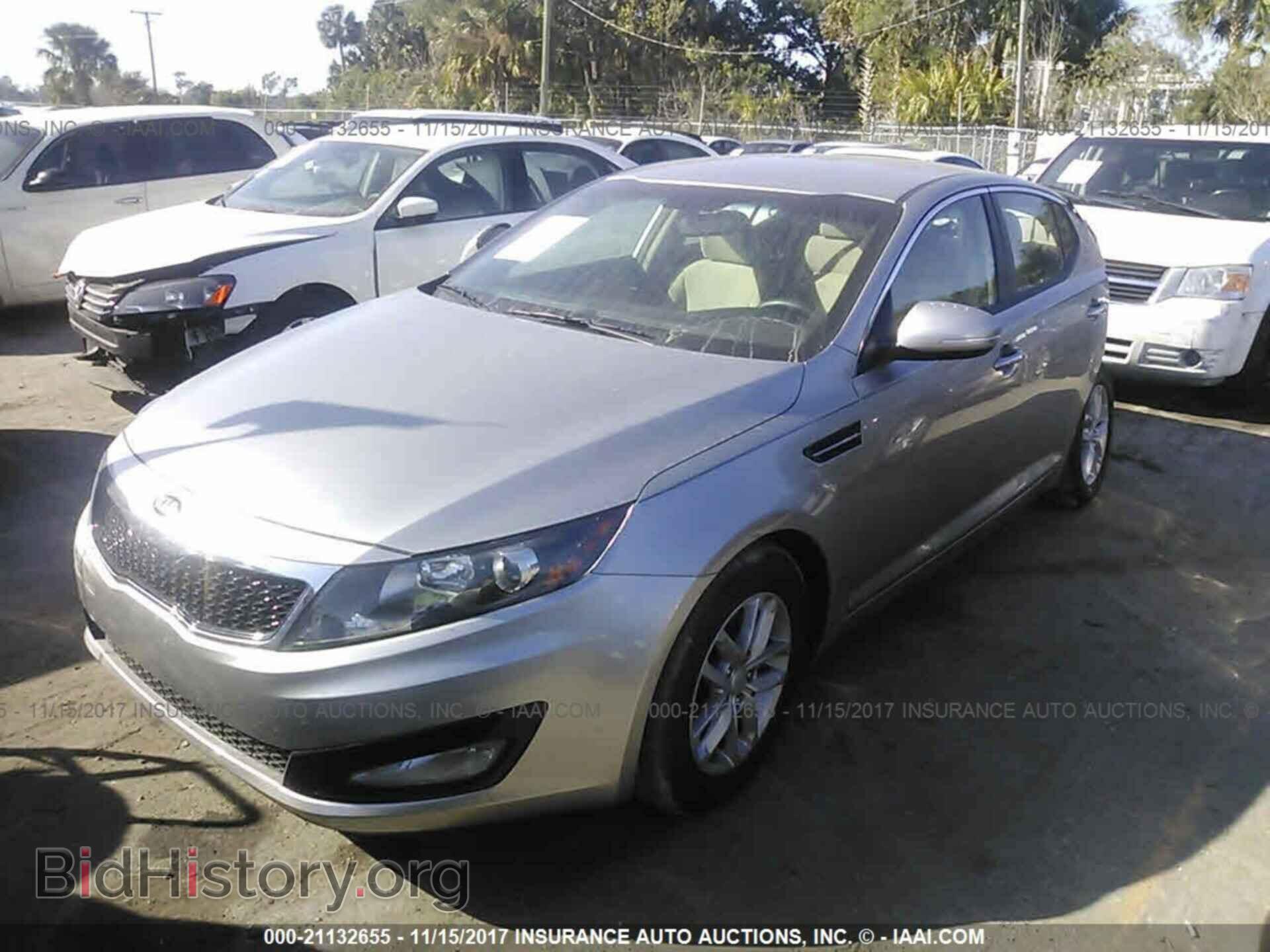 2013 Kia Optima - VIN: KNAGM4A76D5411947 - Фото 2