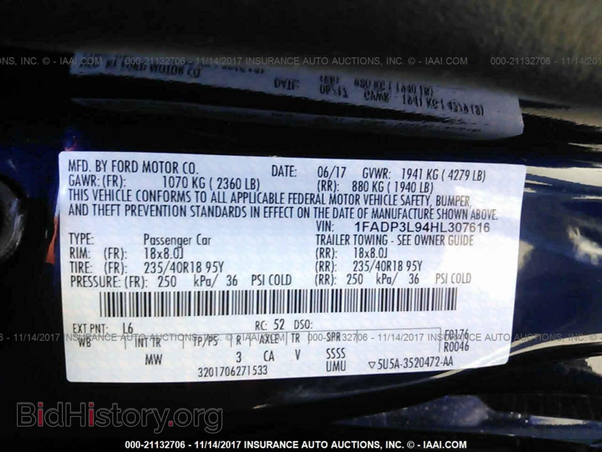 2017 Ford Focus - VIN: 1FADP3L94HL307616 - Photo 9