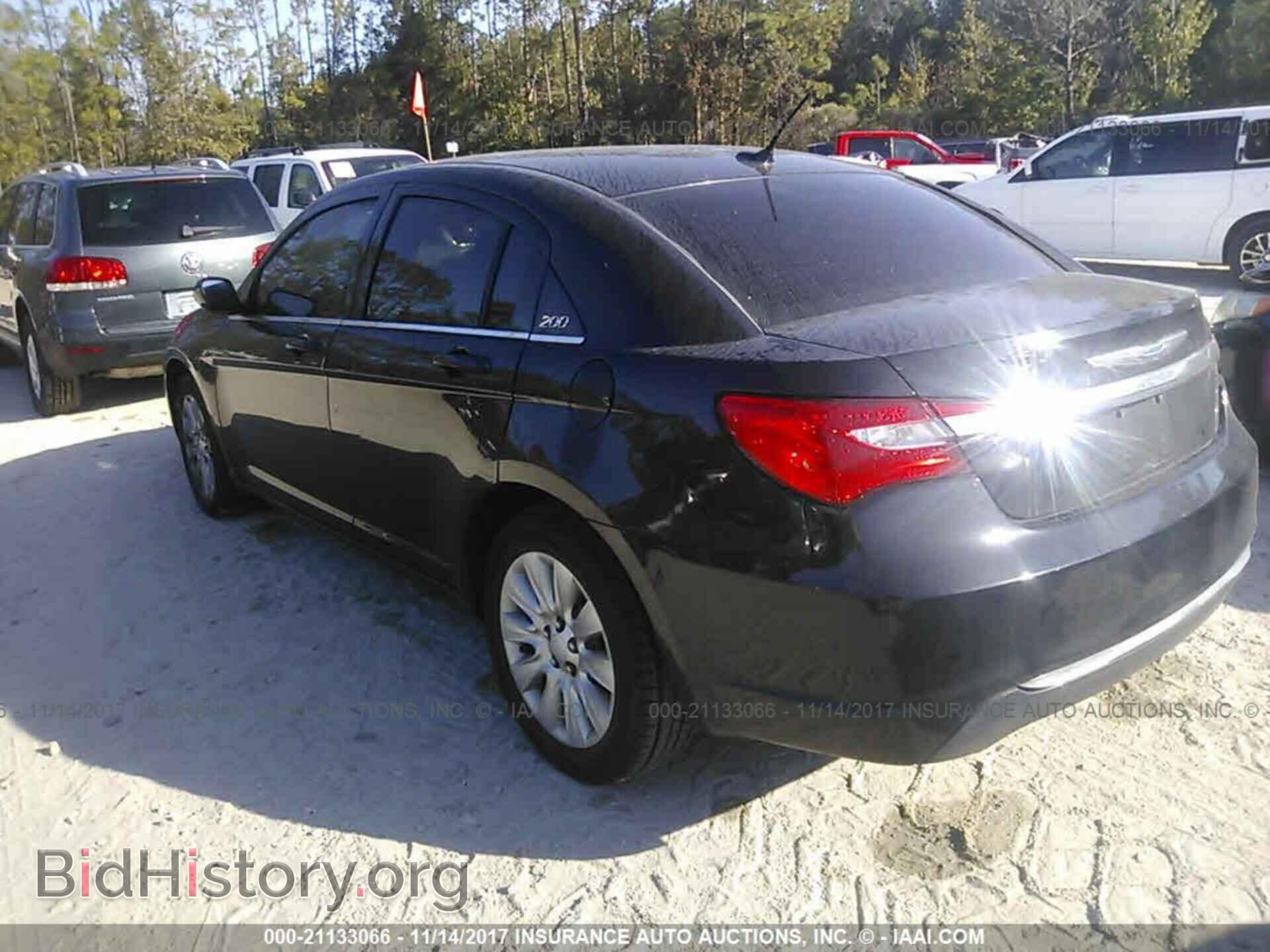 2012 Chrysler 200 - VIN: 1C3CCBAB9CN320283 - Фото 3