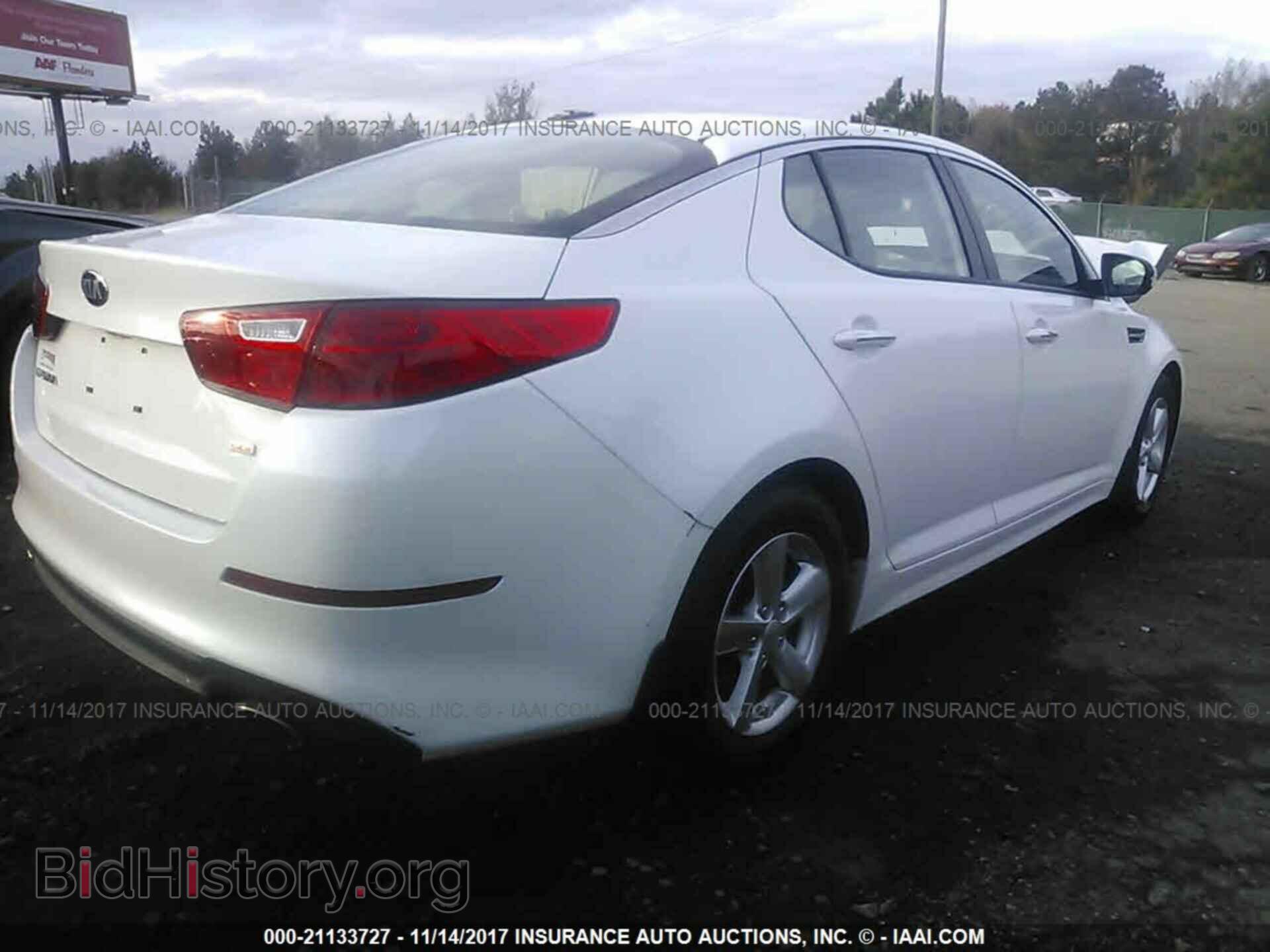 2015 Kia Optima - VIN: KNAGM4A79F5546343 - Photo 4
