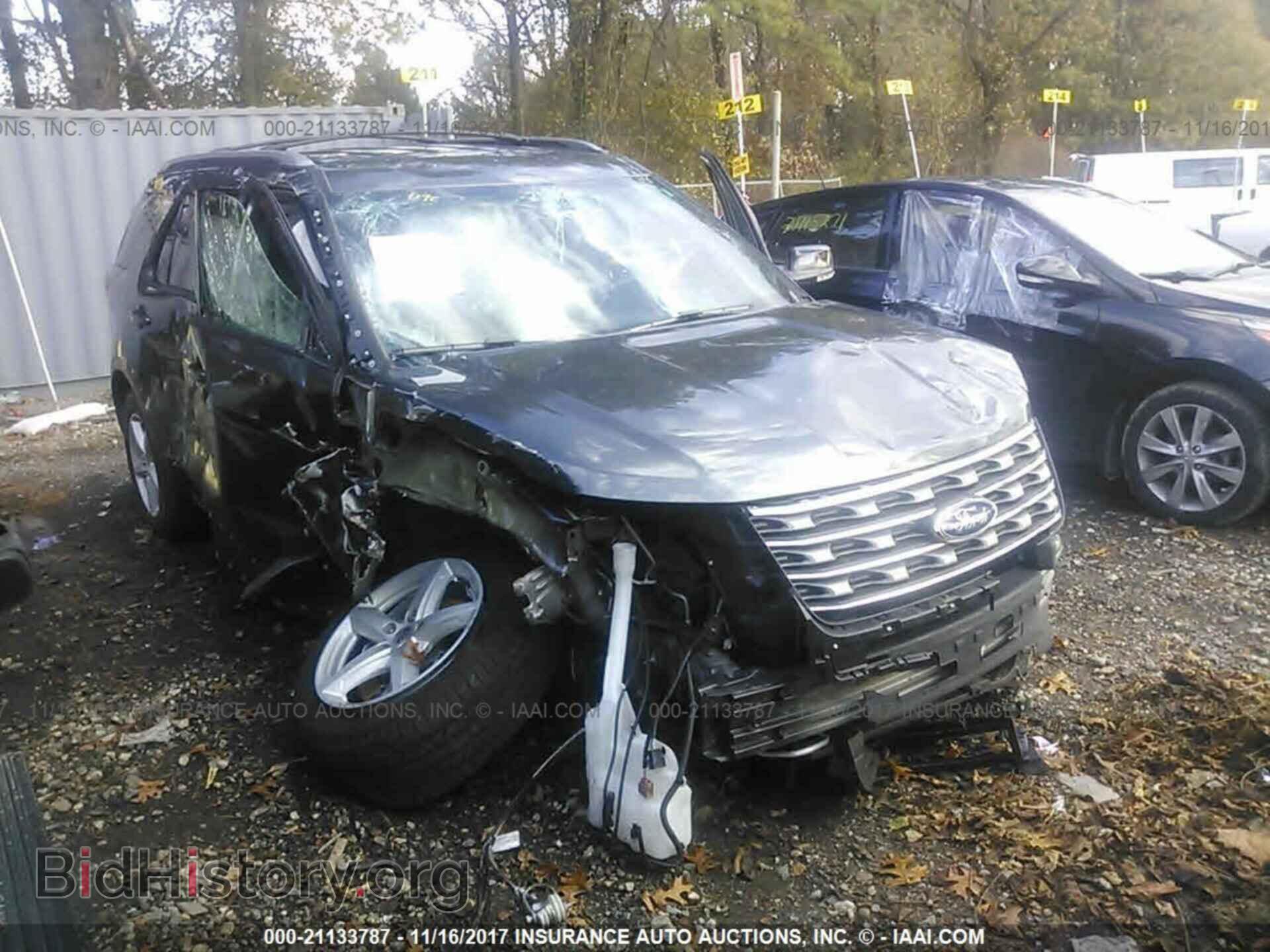 Фотография 1FM5K8D89GGB00836 - Ford Explorer 2016