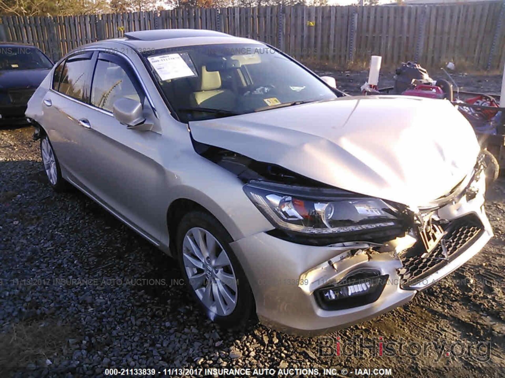 Photo 1HGCR3F82EA012445 - HONDA ACCORD 2014