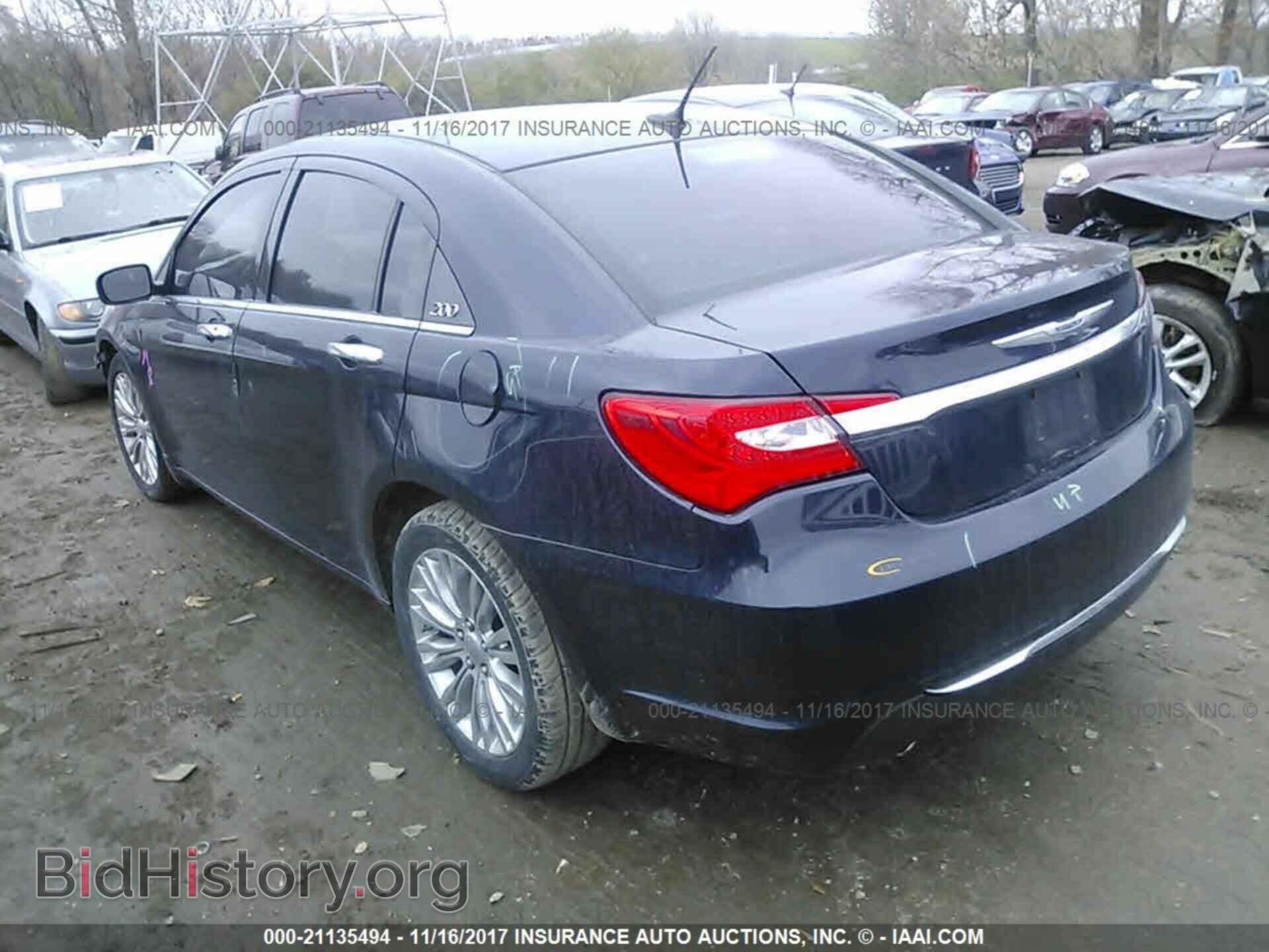 2012 Chrysler 200 - VIN: 1C3CCBCG5CN175123 - Фото 3
