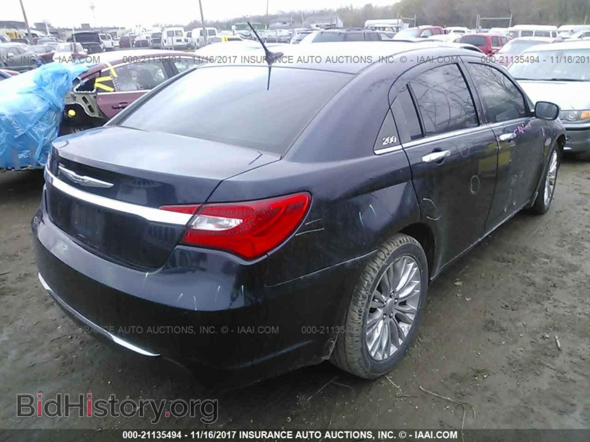 2012 Chrysler 200 - VIN: 1C3CCBCG5CN175123 - Фото 4