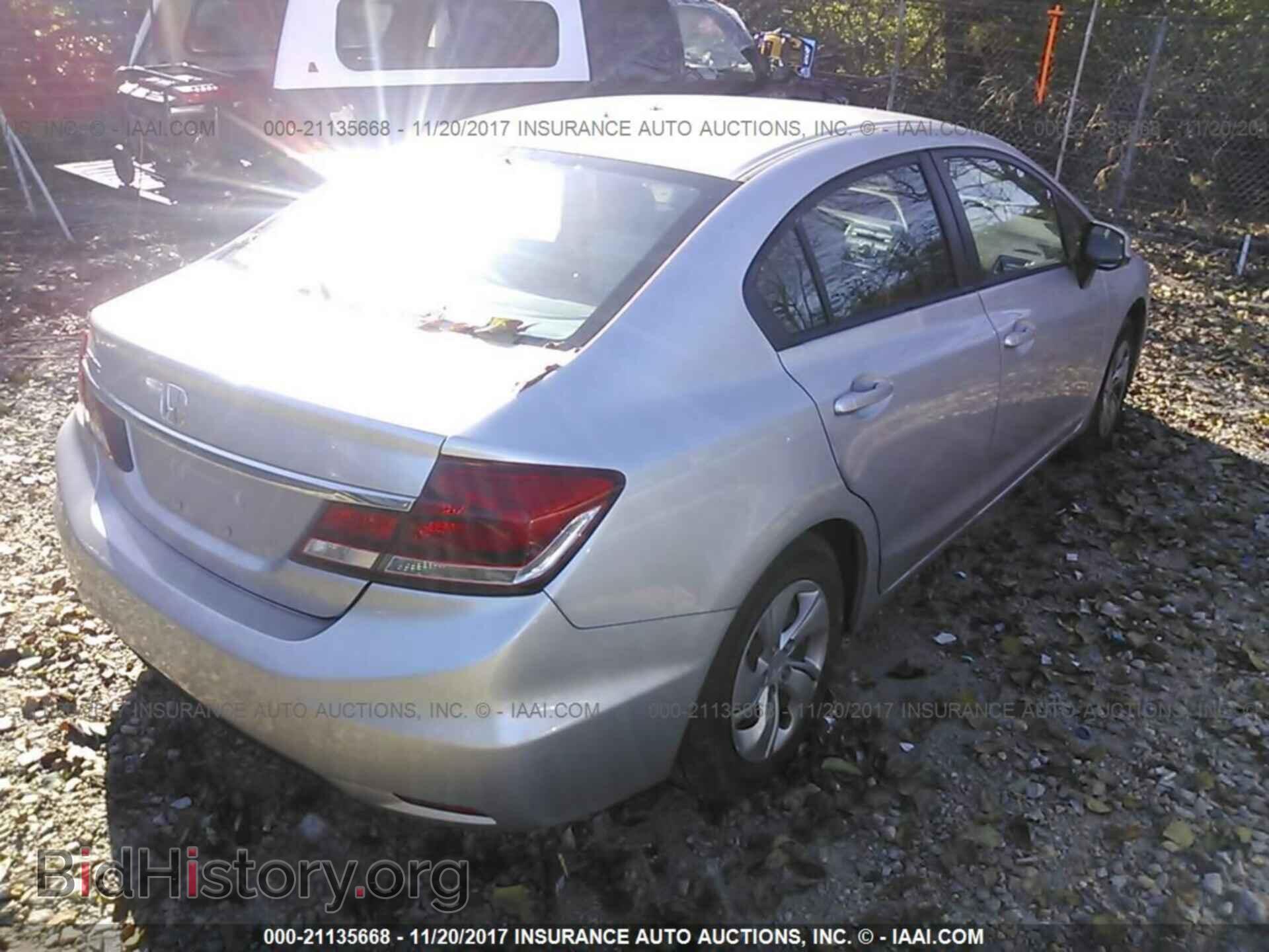 2013 Honda Civic - VIN: 19XFB2F53DE080832 - Фото 4