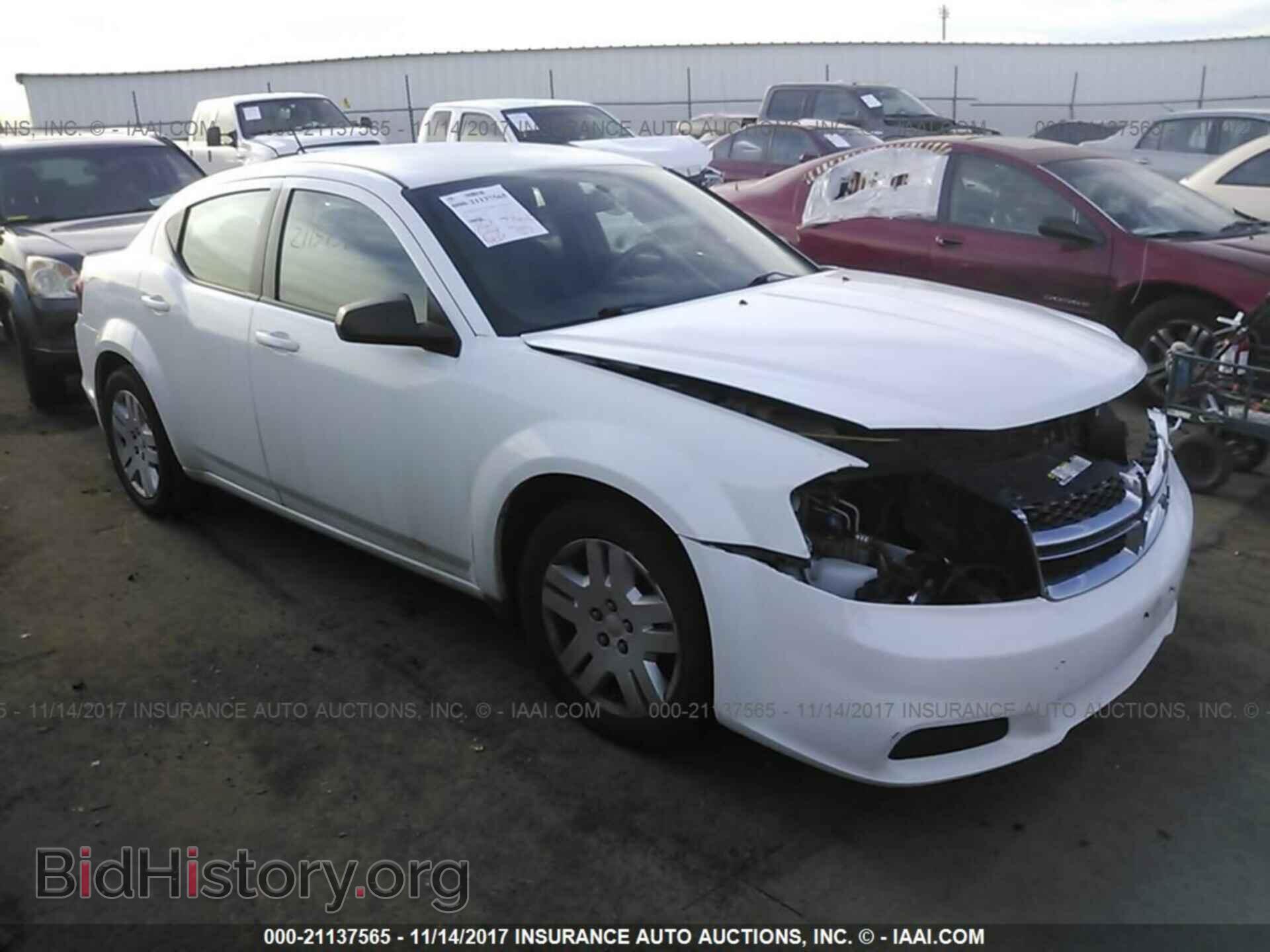 Photo 1C3CDZAB7DN650883 - Dodge Avenger 2013
