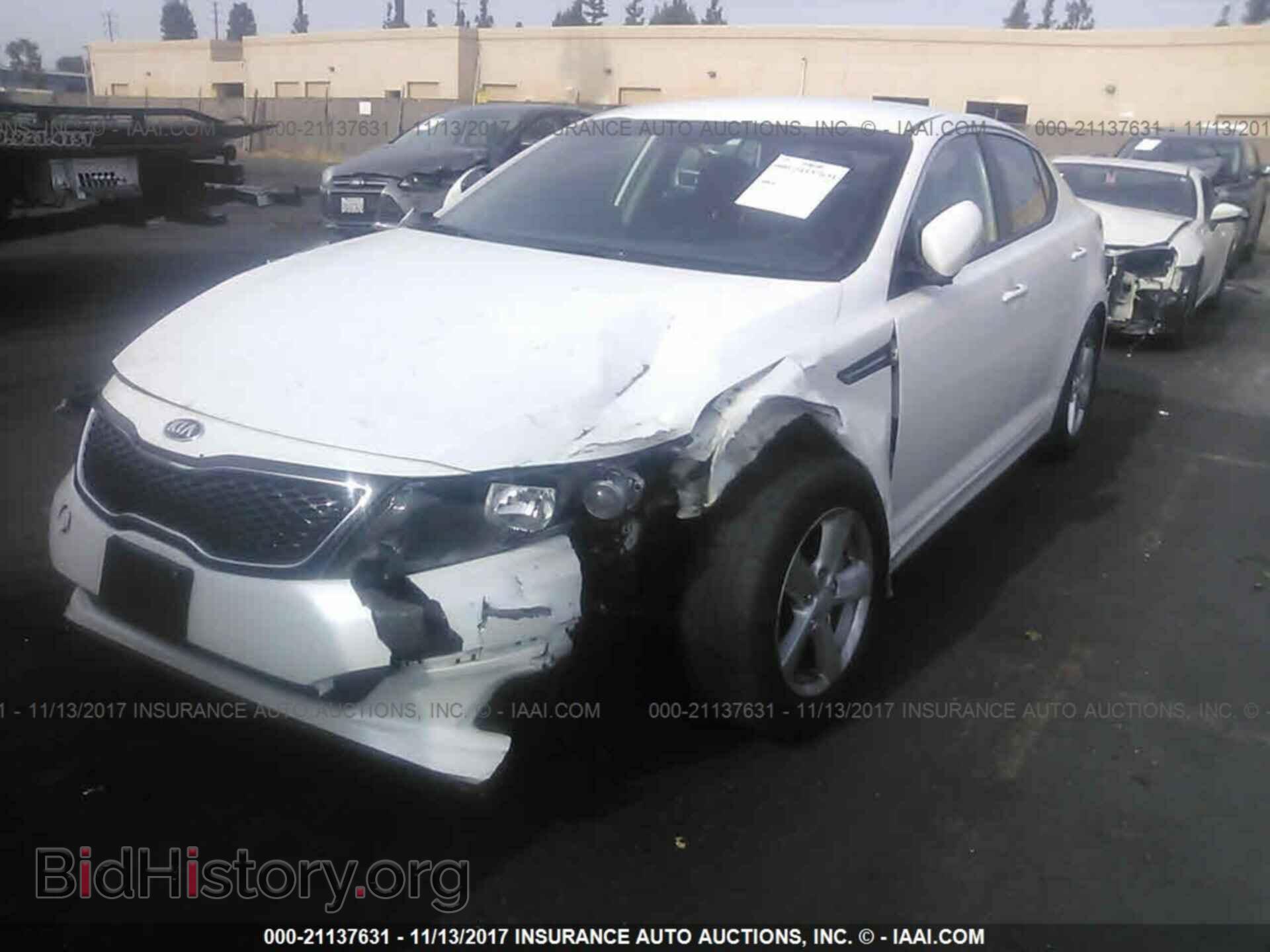 2015 Kia Optima - VIN: KNAGM4A73F5620873 - Фото 2