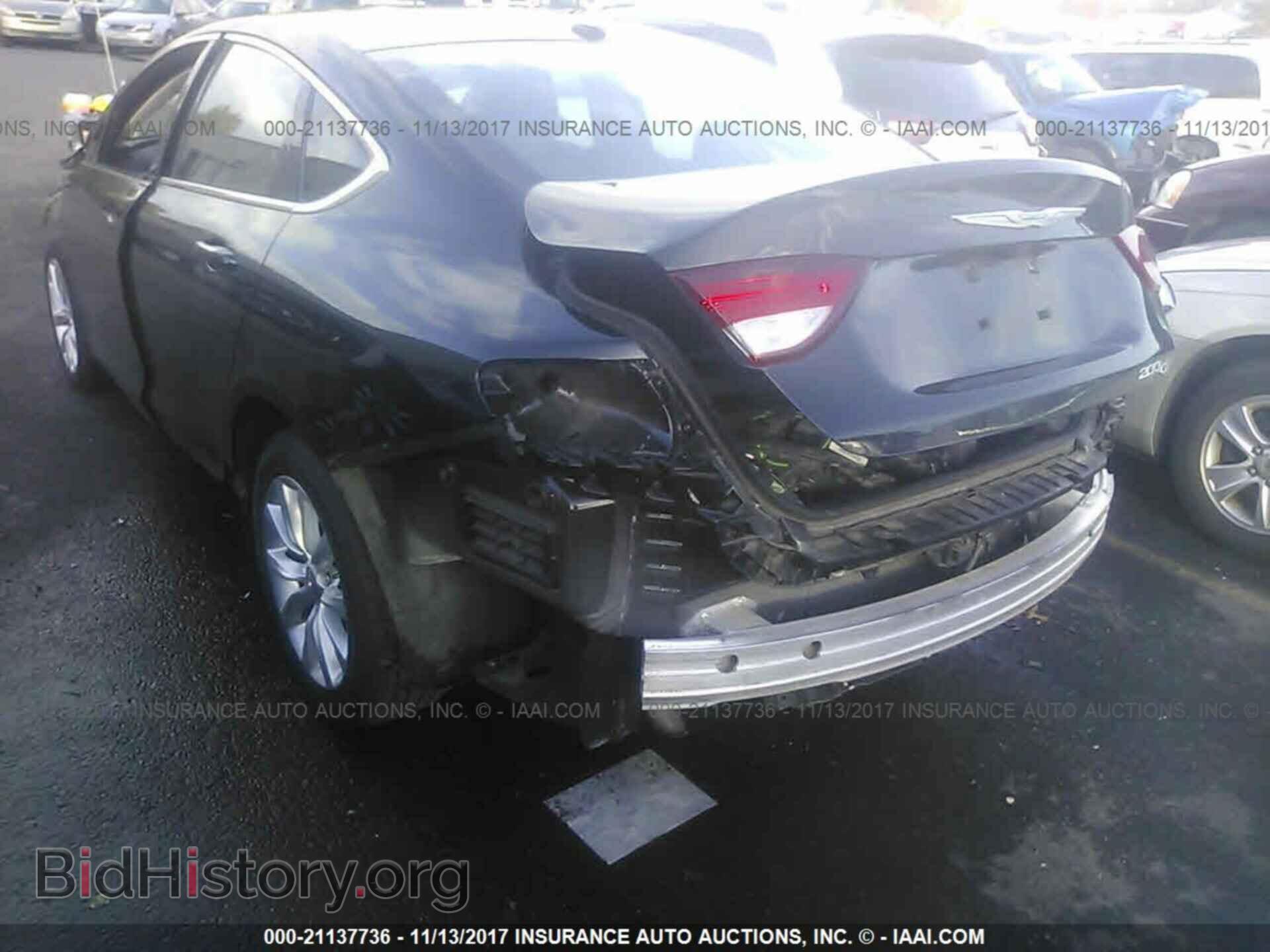 2015 Chrysler 200 - VIN: 1C3CCCCB1FN671230 - Photo 3