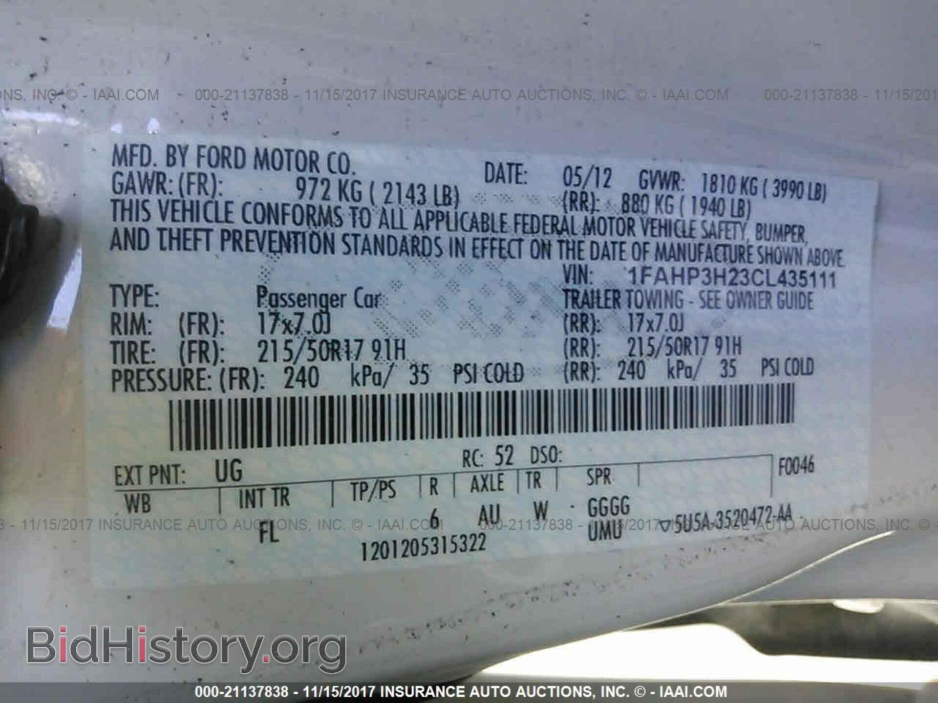 2012 Ford Focus - VIN: 1FAHP3H23CL435111 - Photo 9
