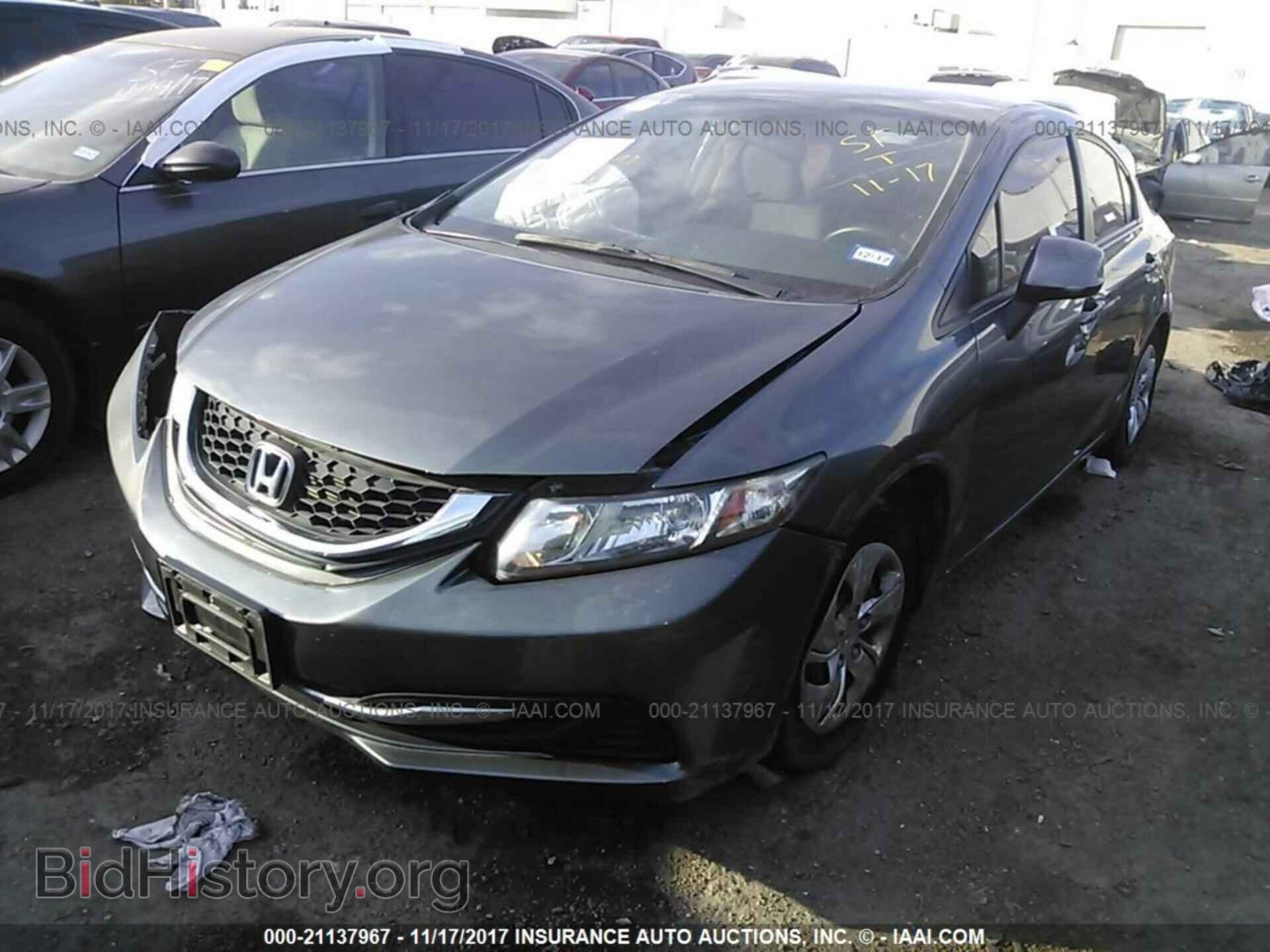 2013 Honda Civic - VIN: 19XFB2F5XDE094808 - Фото 2