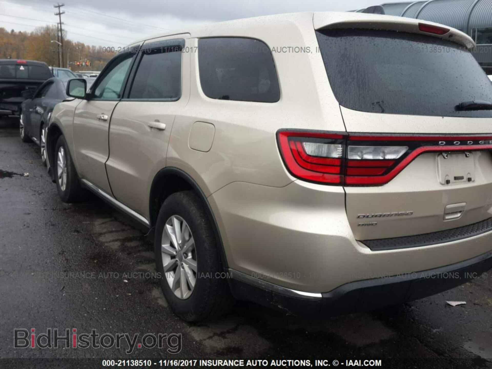 2014 Dodge Durango - VIN: 1C4RDJAG9EC438602 - Фото 3