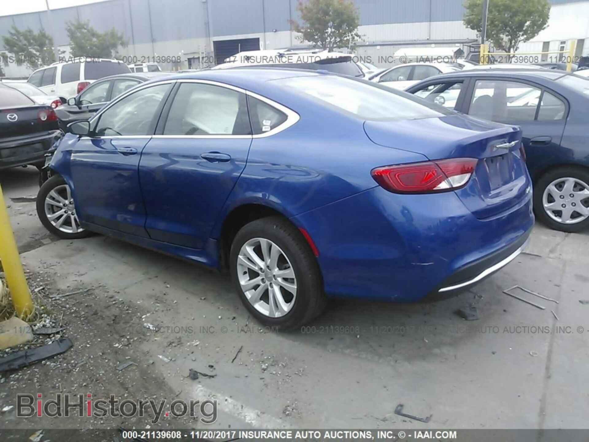 2015 Chrysler 200 - VIN: 1C3CCCAB3FN621867 - Фото 3