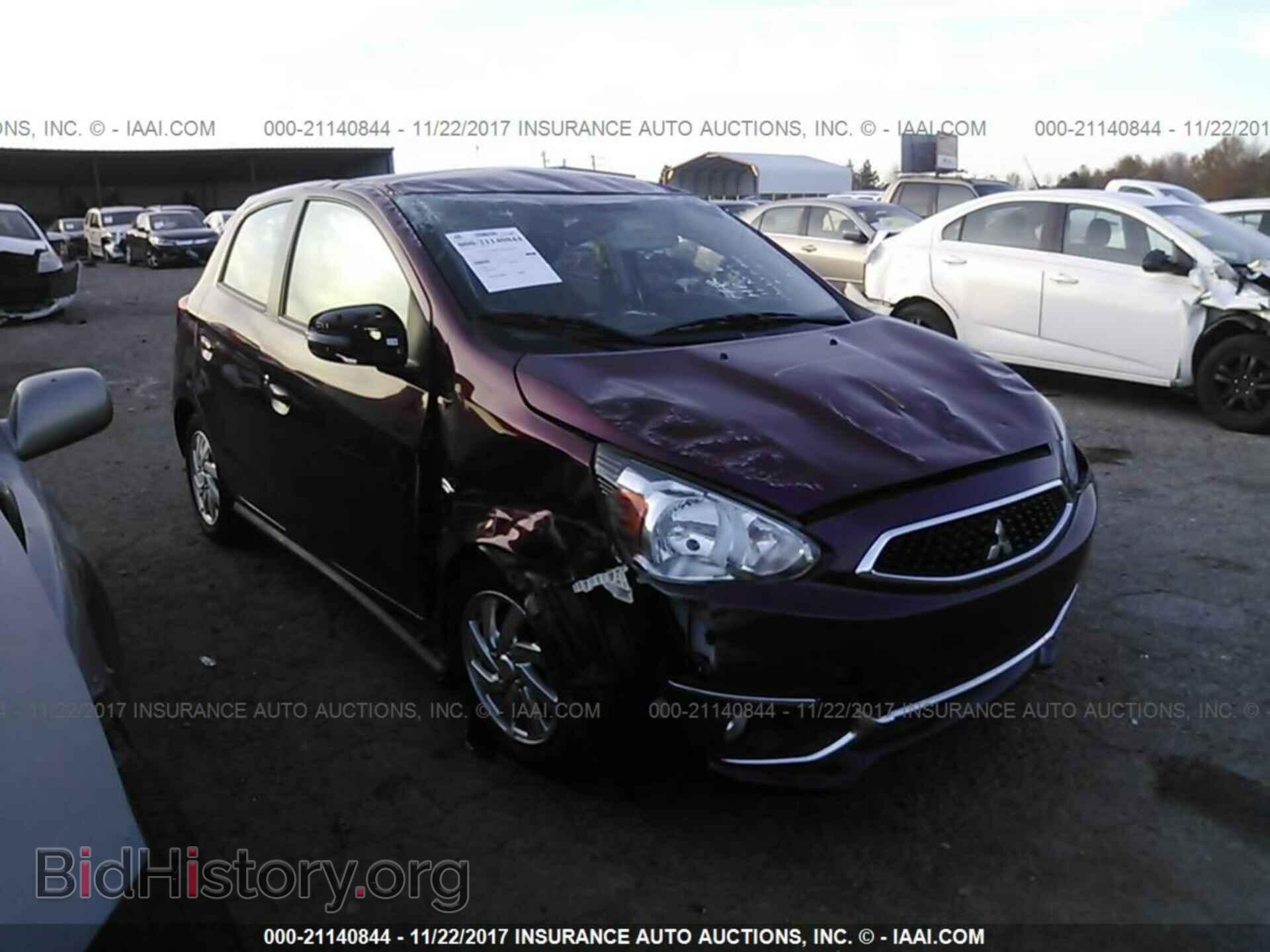 Photo ML32A4HJ9HH006874 - Mitsubishi Mirage 2017