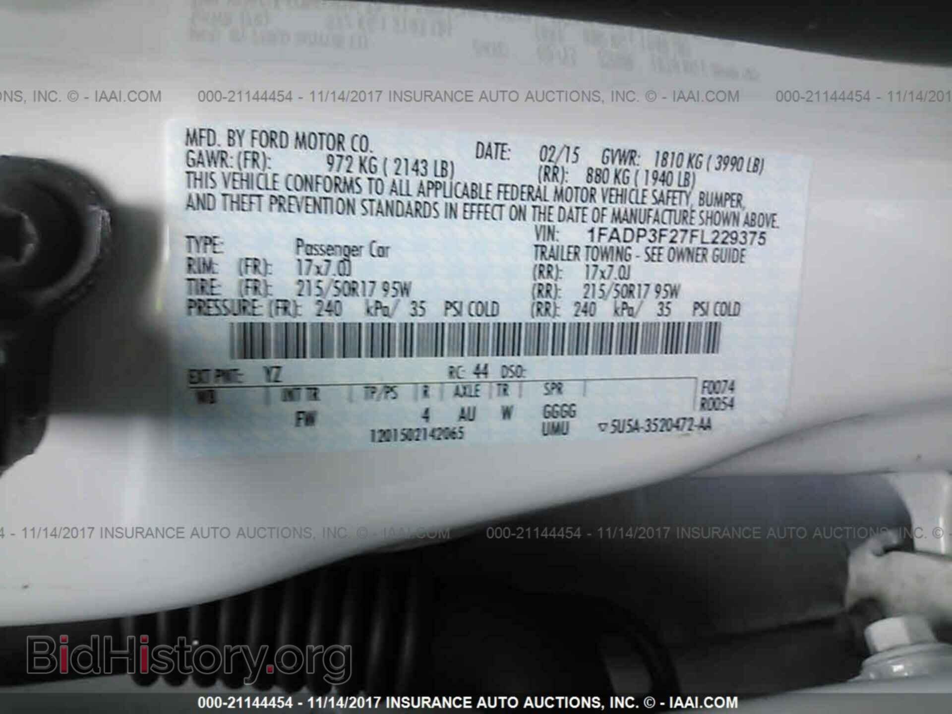 2015 Ford Focus - VIN: 1FADP3F27FL229375 - Photo 9