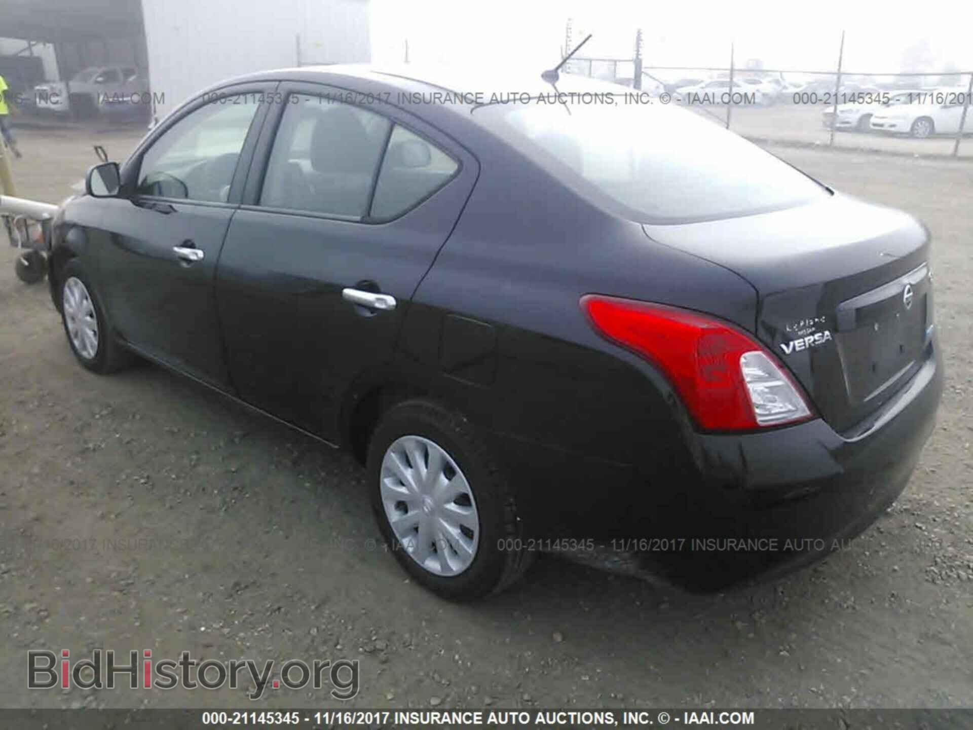 2012 Nissan Versa - VIN: 3N1CN7AP9CL825189 - Фото 3