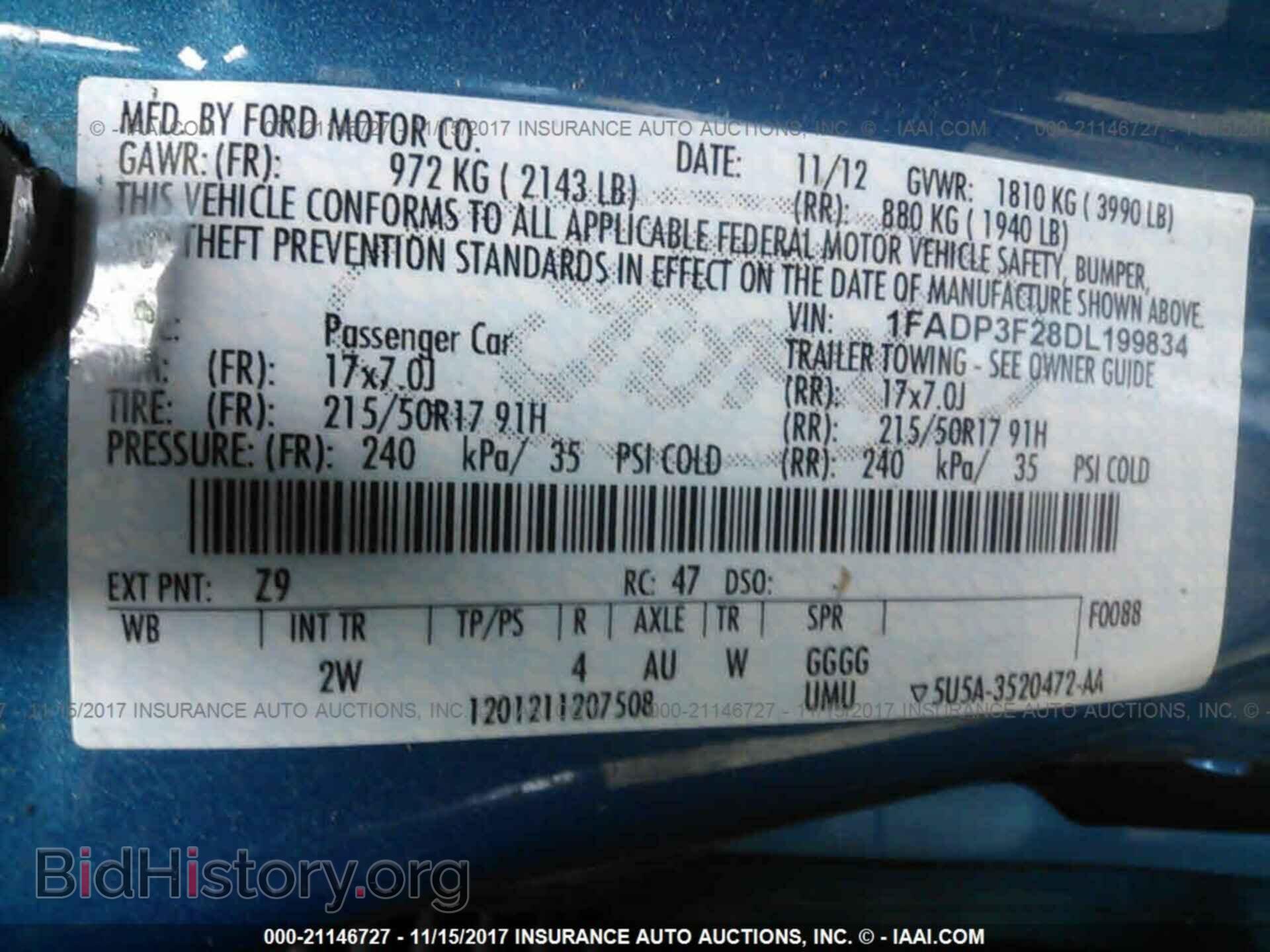 2013 Ford Focus - VIN: 1FADP3F28DL199834 - Photo 9