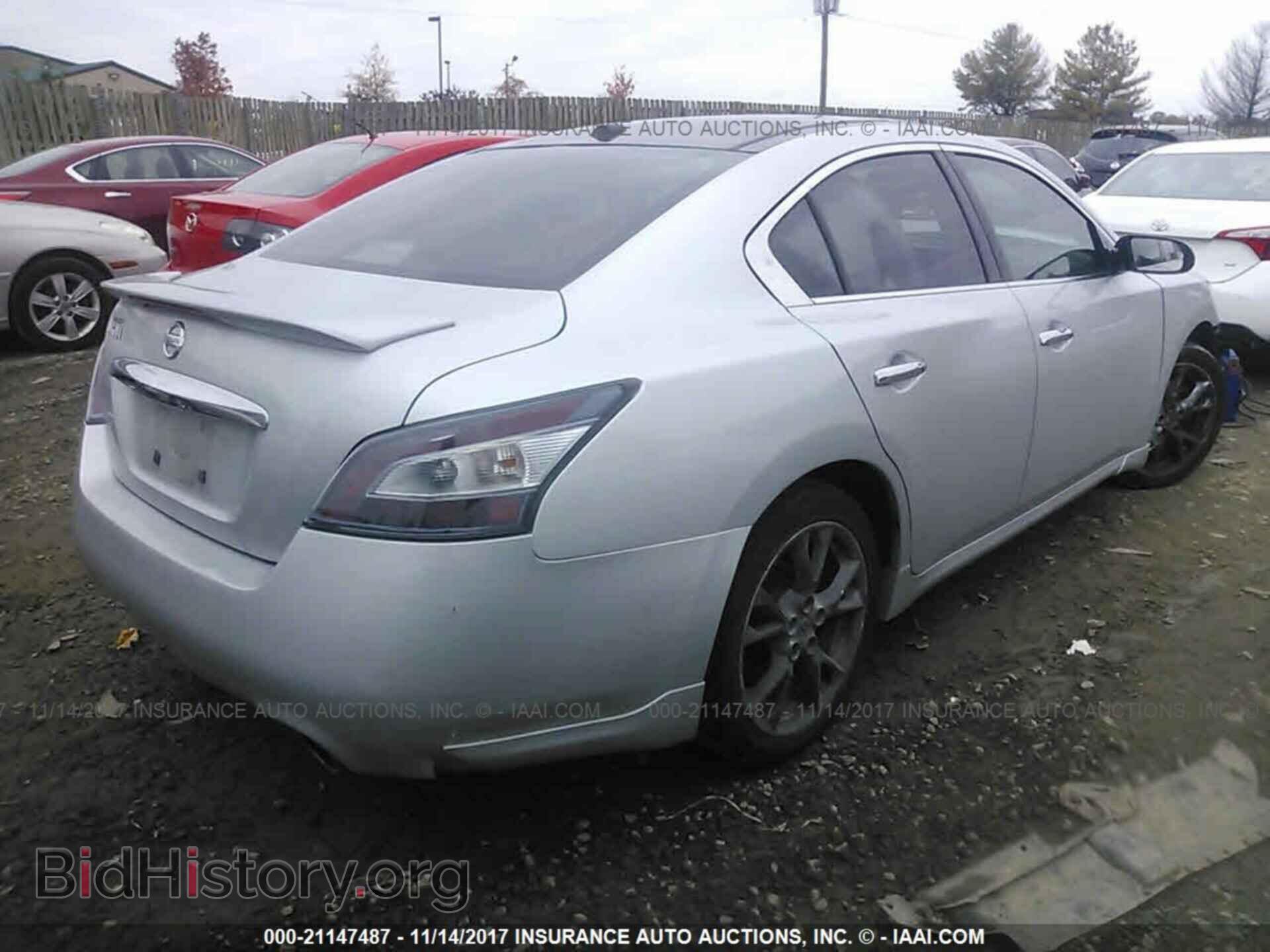 2014 Nissan Maxima - VIN: 1N4AA5AP7EC436494 - Фото 4