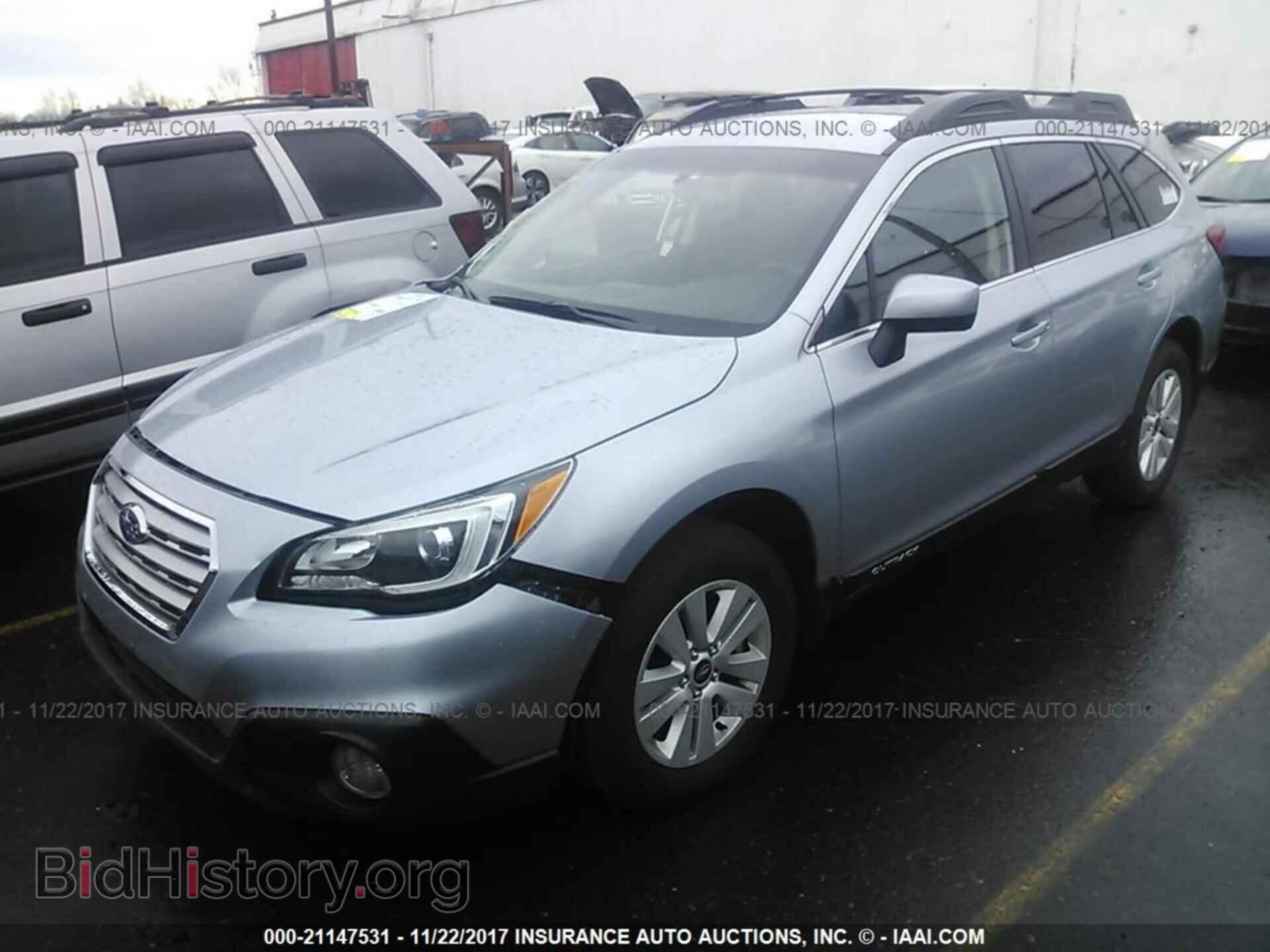 2016 Subaru Outback - VIN: 4S4BSACC6G3311578 - Фото 2