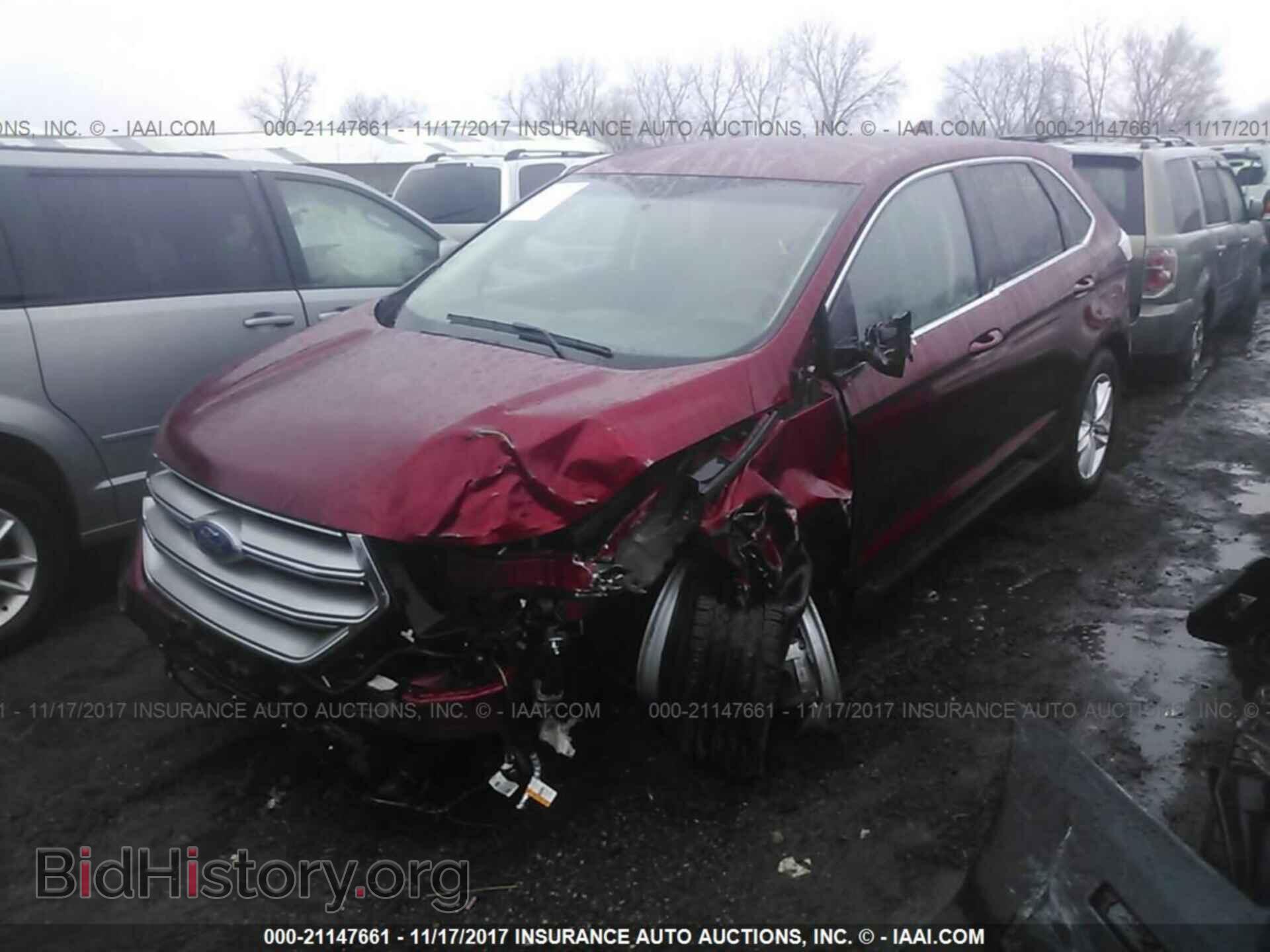 2015 Ford Edge - VIN: 2FMTK4J86FBB77626 - Фото 2