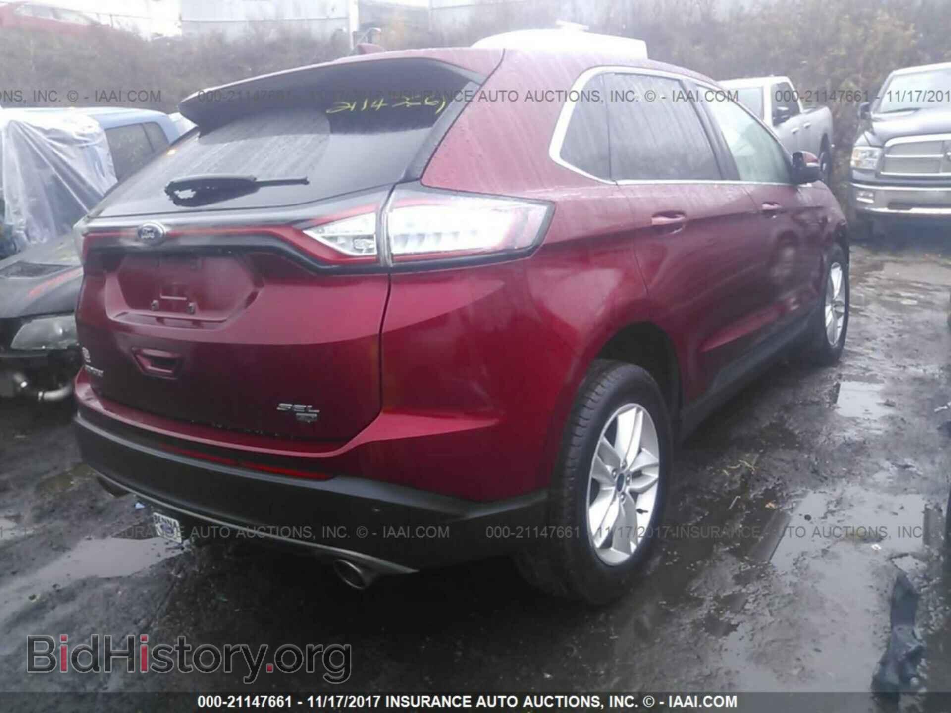 2015 Ford Edge - VIN: 2FMTK4J86FBB77626 - Фото 4