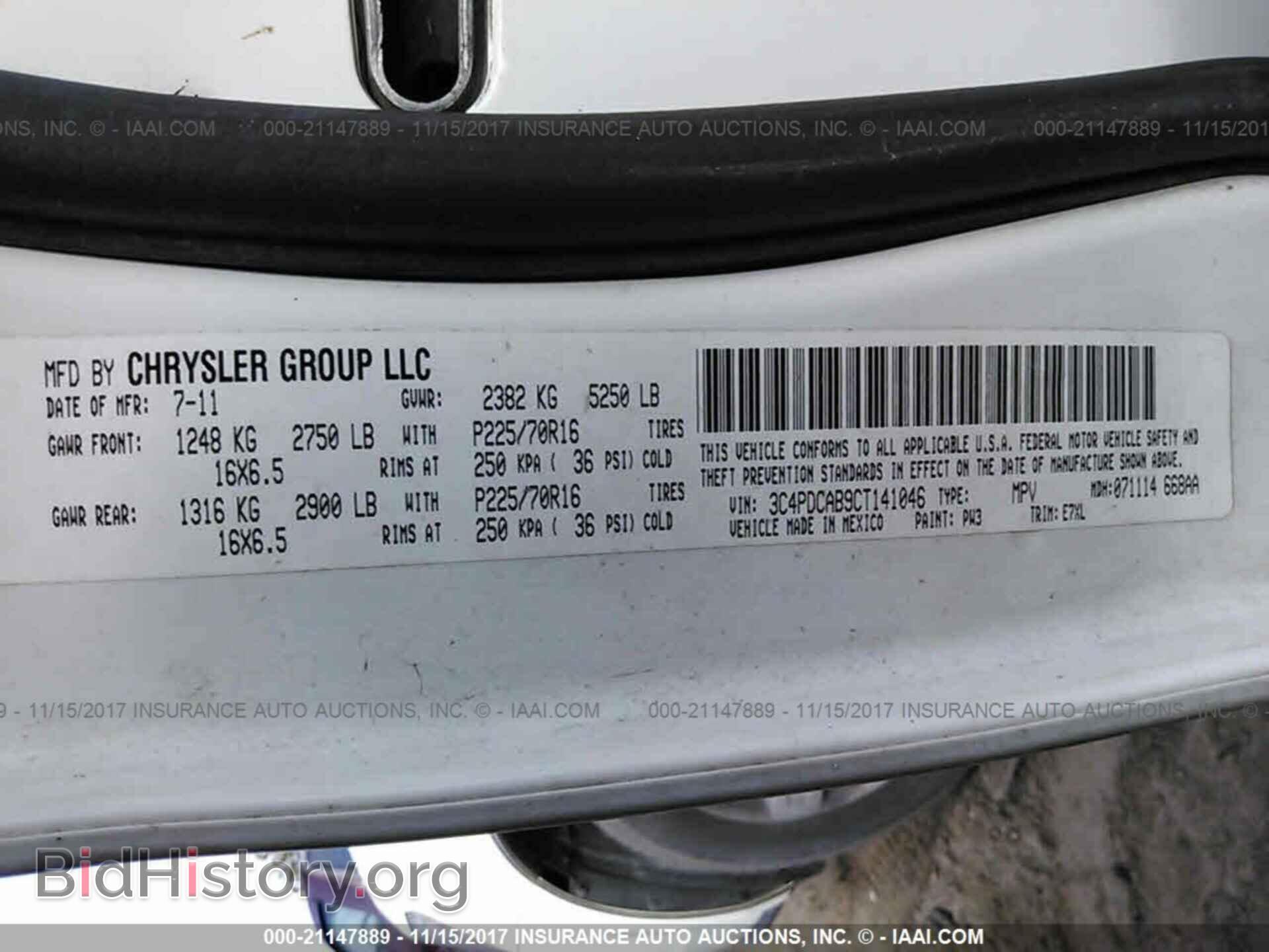 2012 Dodge Journey - VIN: 3C4PDCAB9CT141046 - Photo 9