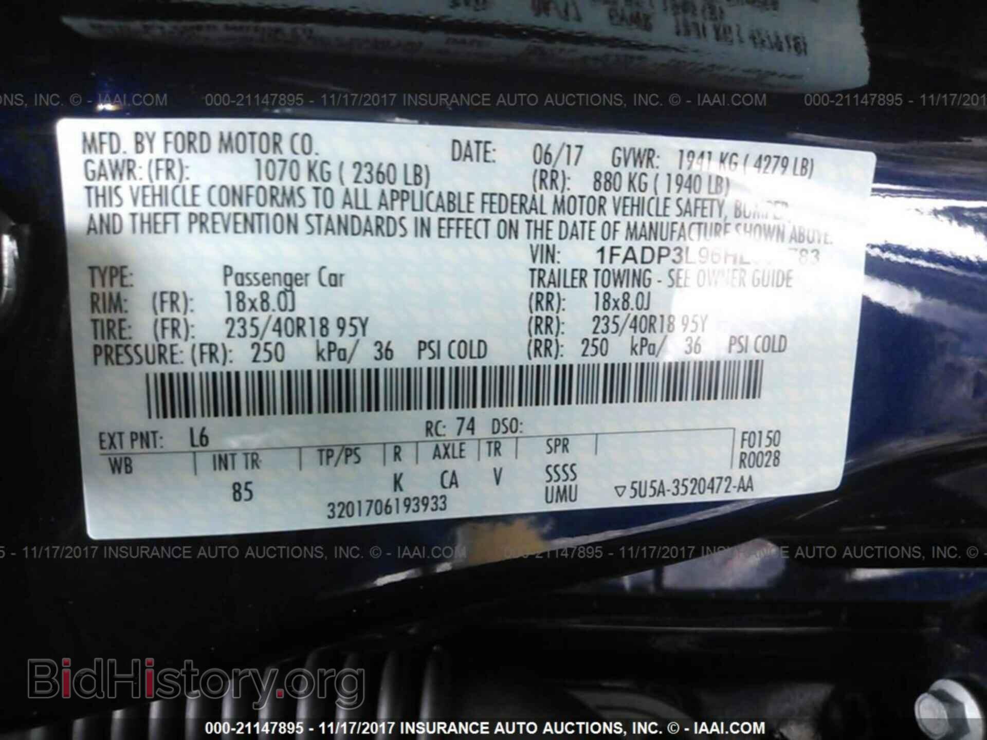 2017 Ford Focus - VIN: 1FADP3L96HL308783 - Photo 9