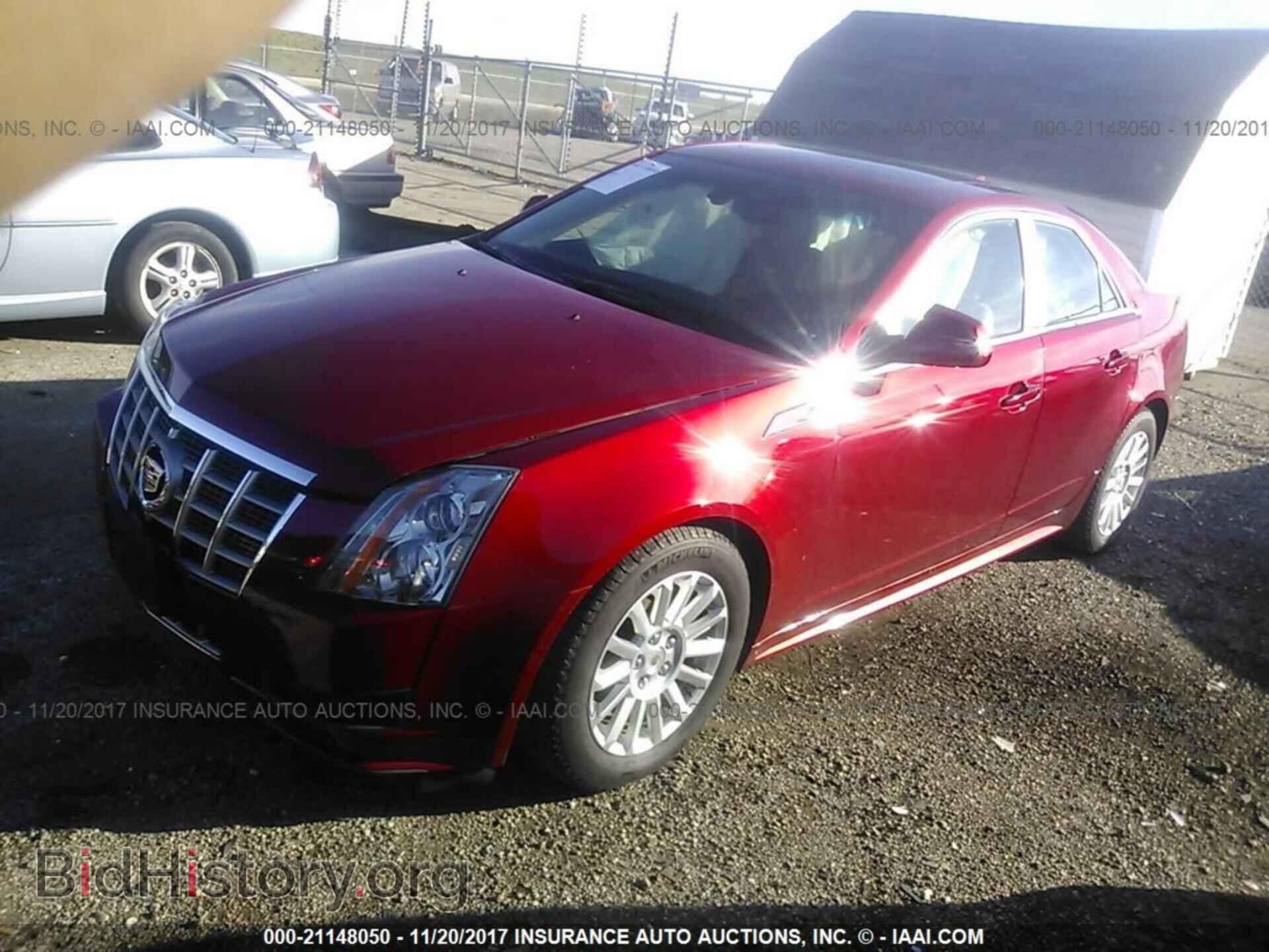 2012 Cadillac Cts - VIN: 1G6DE5E51C0155362 - Фото 2
