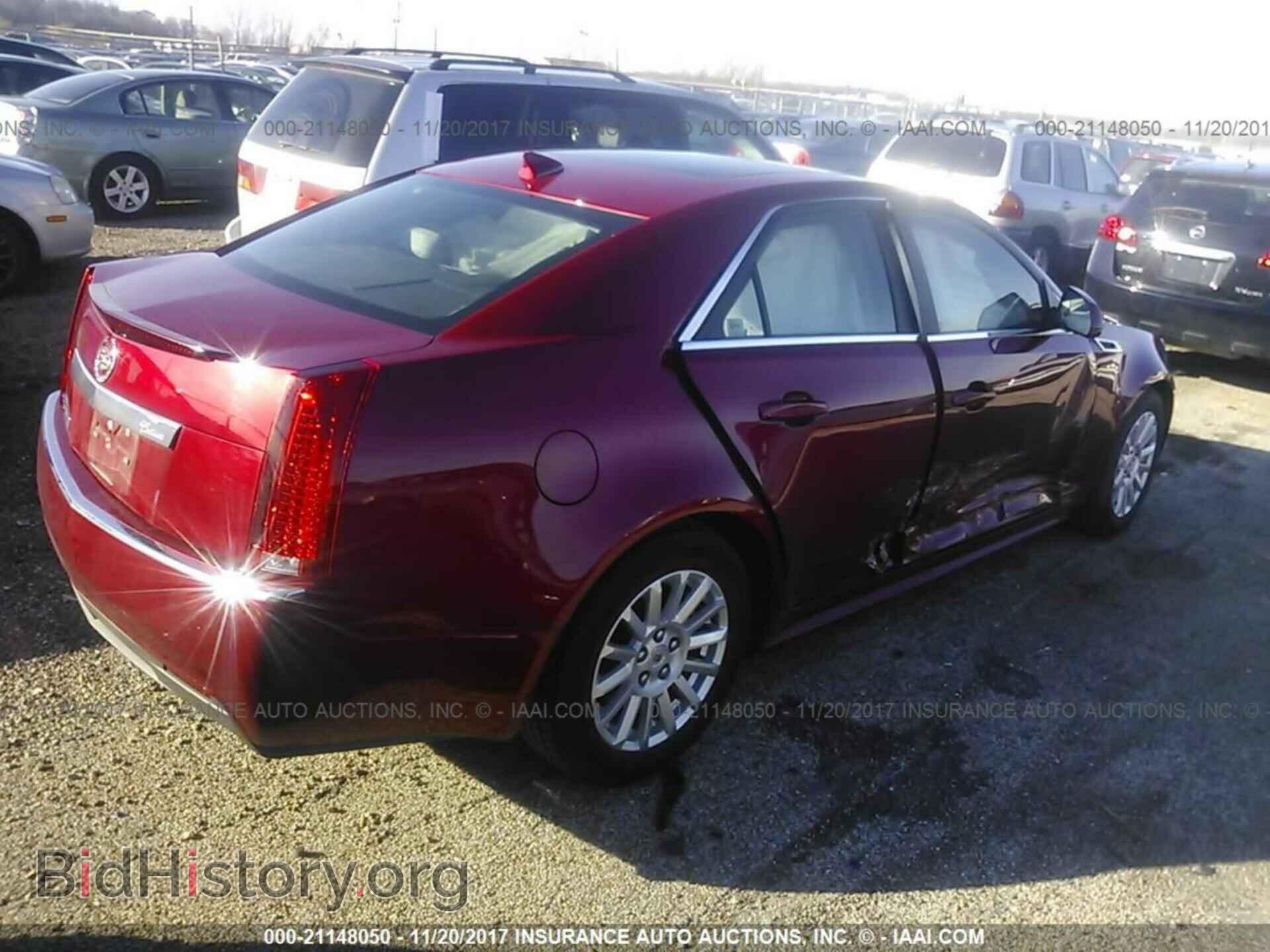 2012 Cadillac Cts - VIN: 1G6DE5E51C0155362 - Фото 4