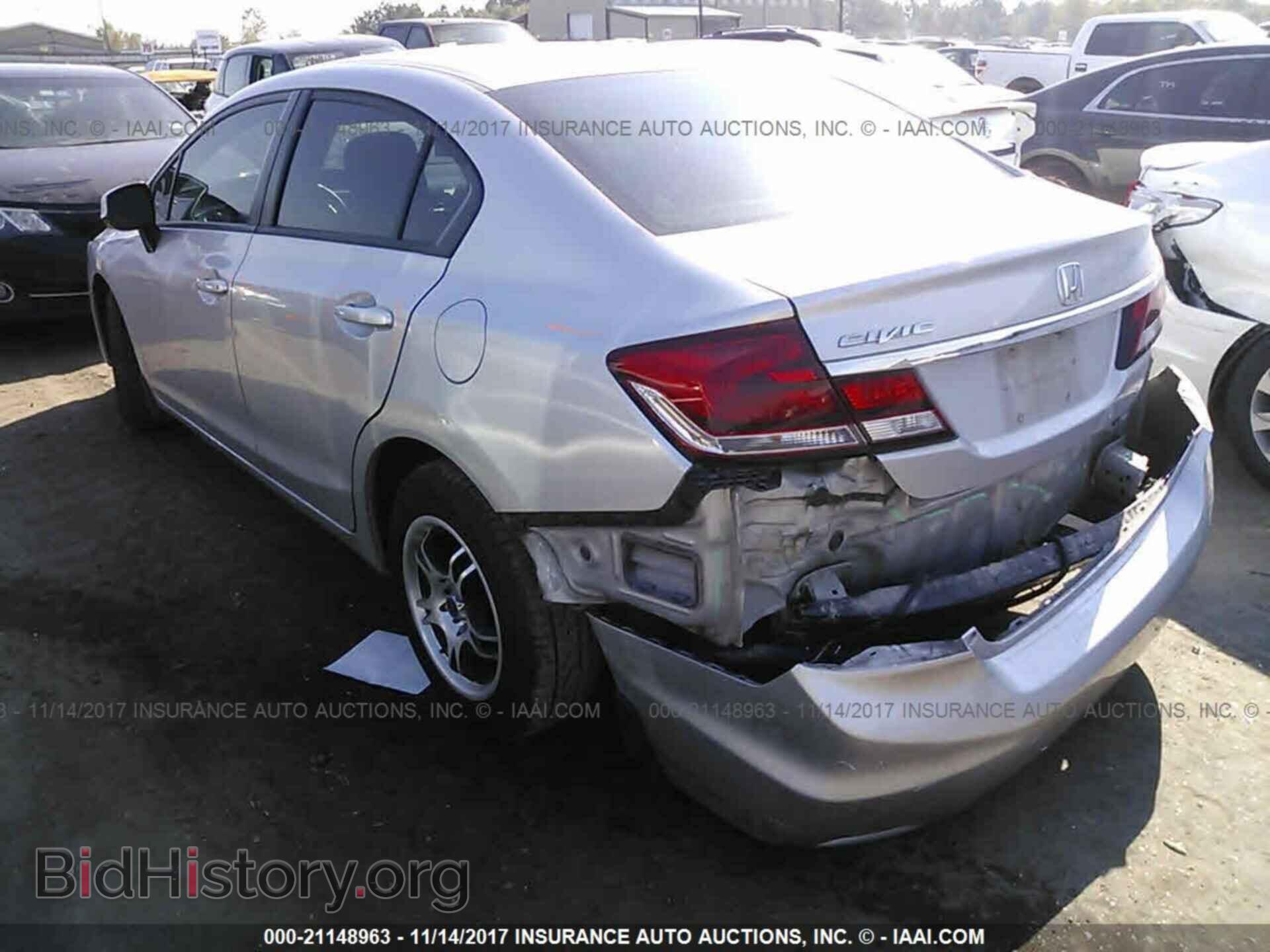 2013 Honda Civic - VIN: 2HGFB2F52DH582608 - Фото 3
