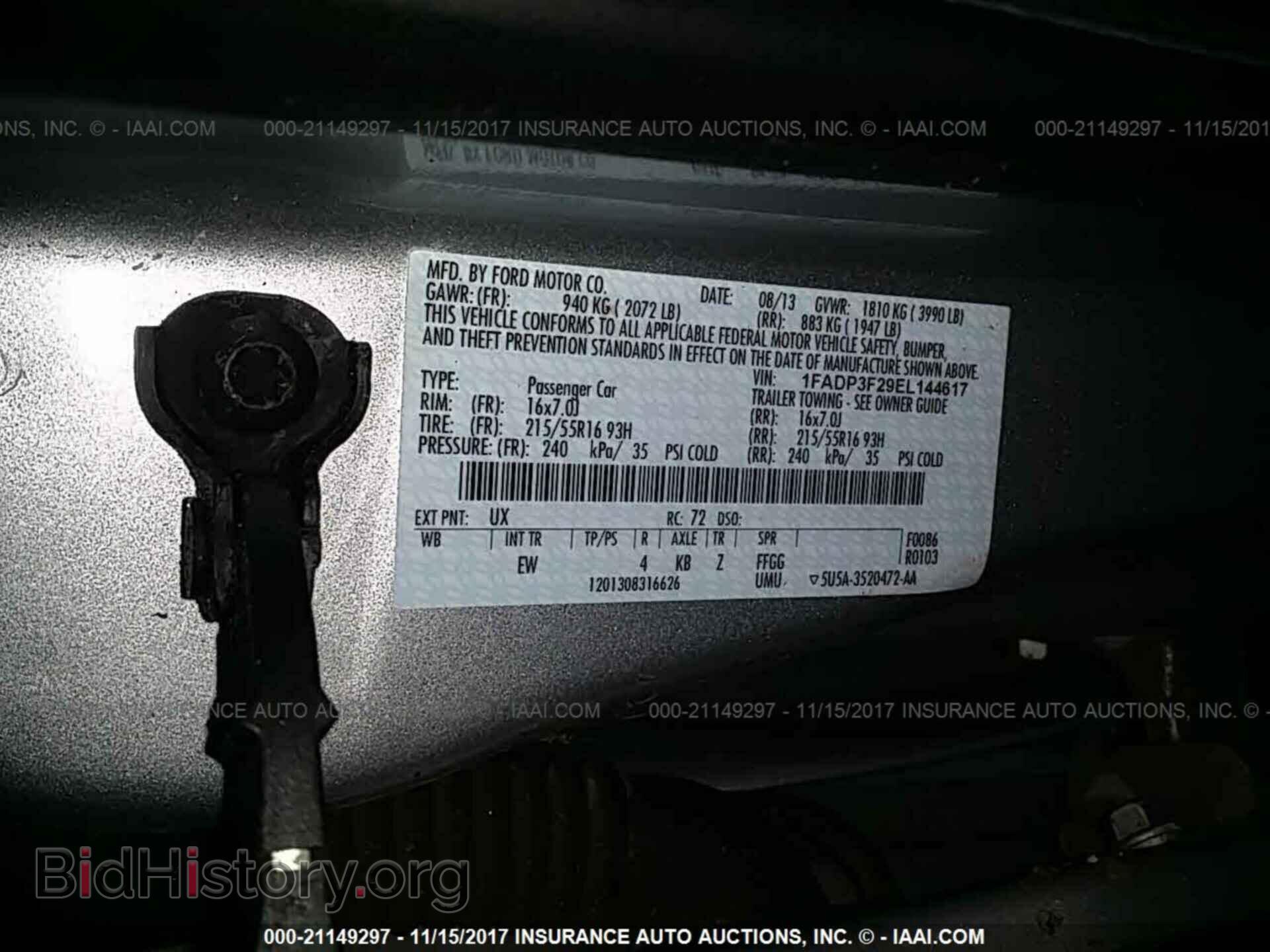 2014 Ford Focus - VIN: 1FADP3F29EL144617 - Photo 9