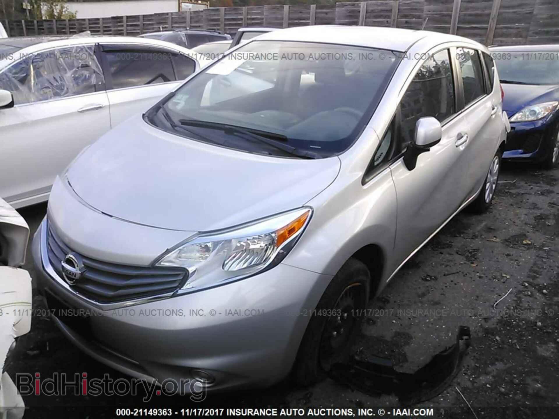 2014 Nissan Versa note - VIN: 3N1CE2CP9EL437737 - Фото 2