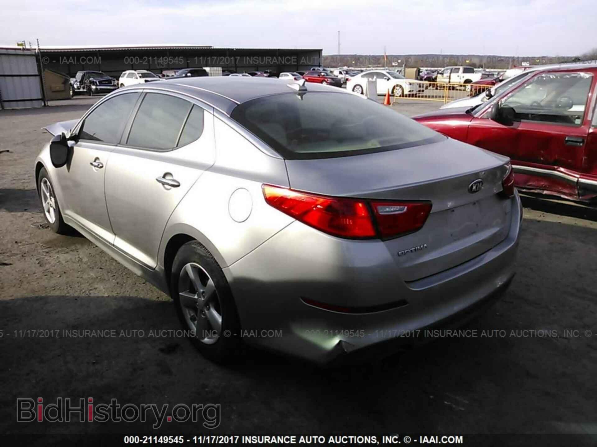 2014 Kia Optima - VIN: 5XXGM4A70EG331334 - Фото 3