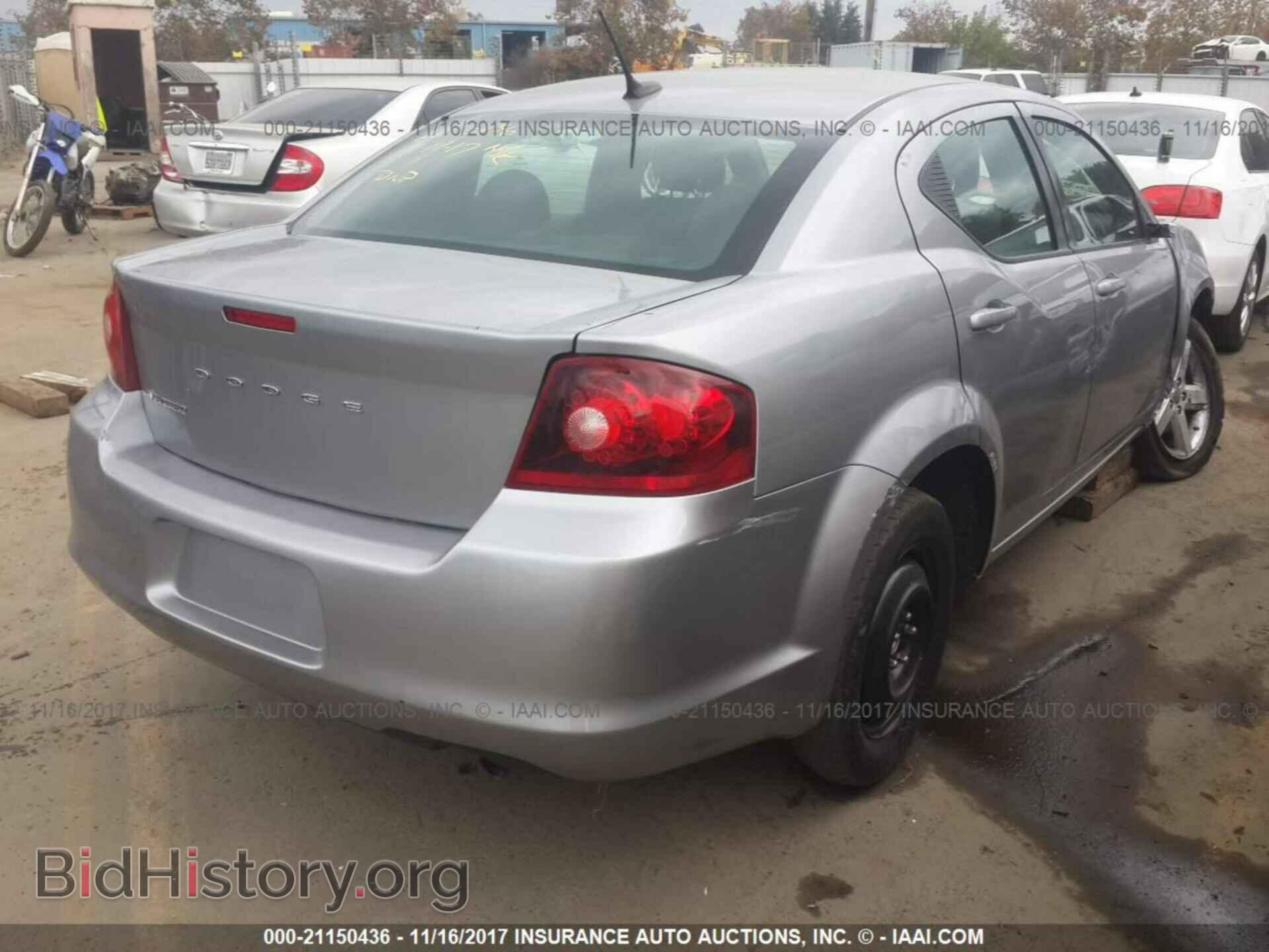 2013 Dodge Avenger - VIN: 1C3CDZAB8DN537475 - Фото 4
