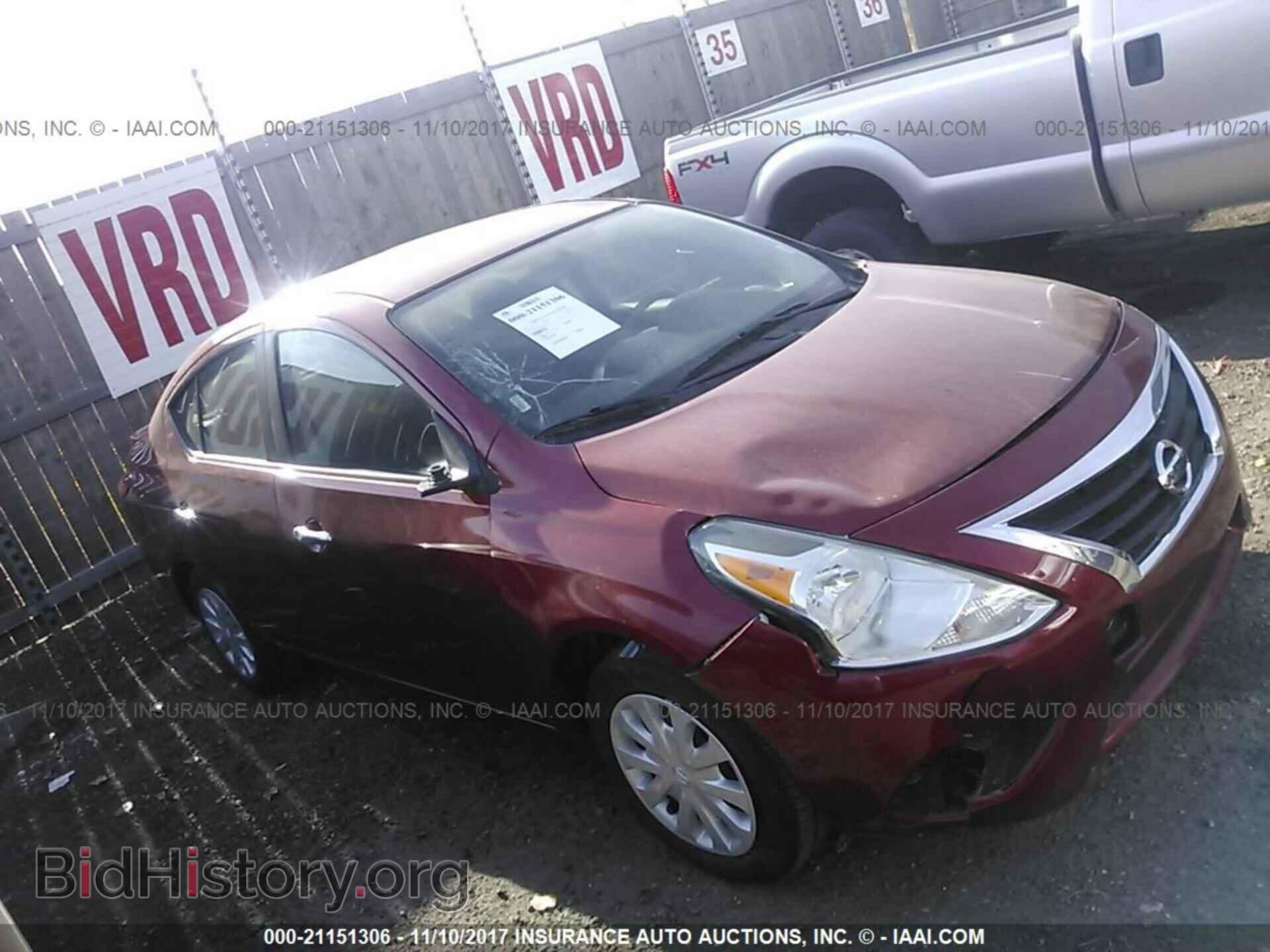 Photo 3N1CN7AP3HL816527 - Nissan Versa 2017