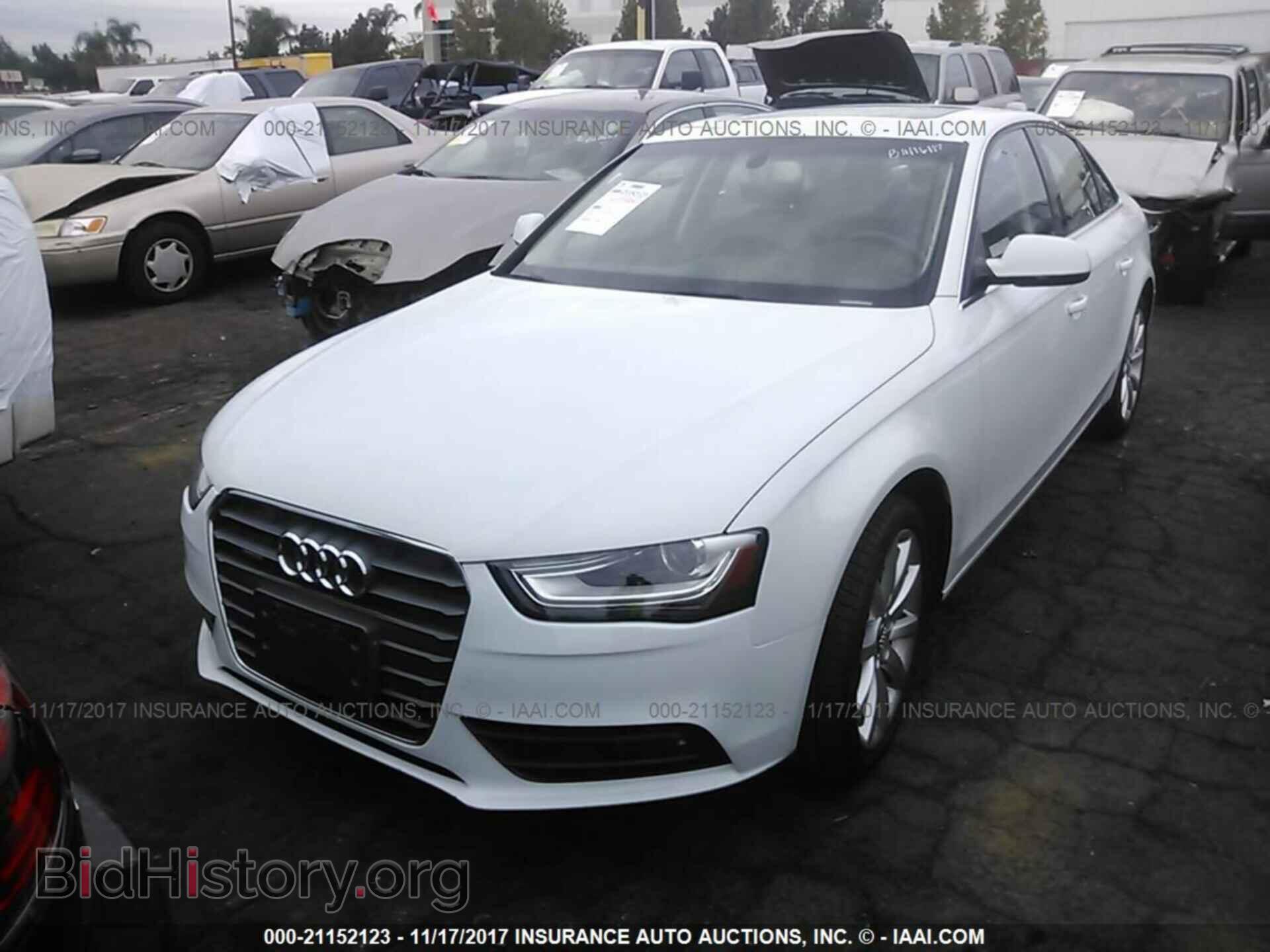 2013 Audi A4 - VIN: WAUFFAFL1DN047415 - Photo 2