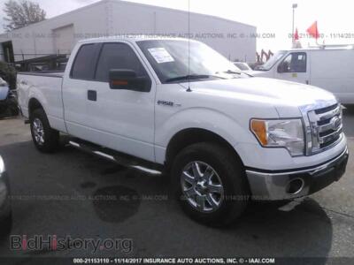 2012 Ford F150, белый — VIN 1FTFX1EF5CFB27711, IAAI