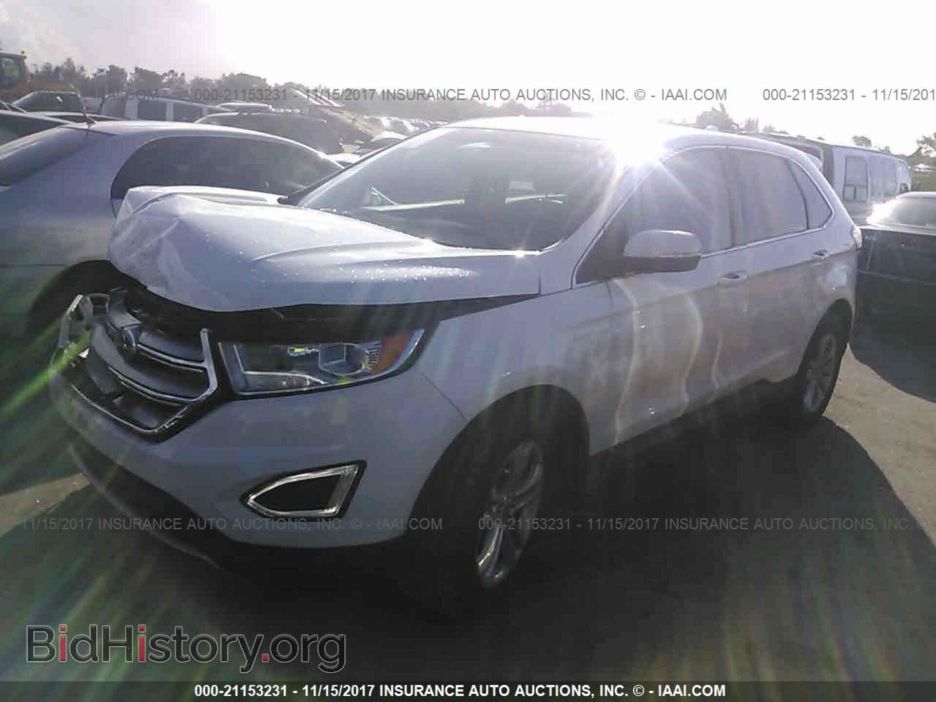 2016 Ford Edge - VIN: 2FMPK3J83GBB02735 - Фото 2